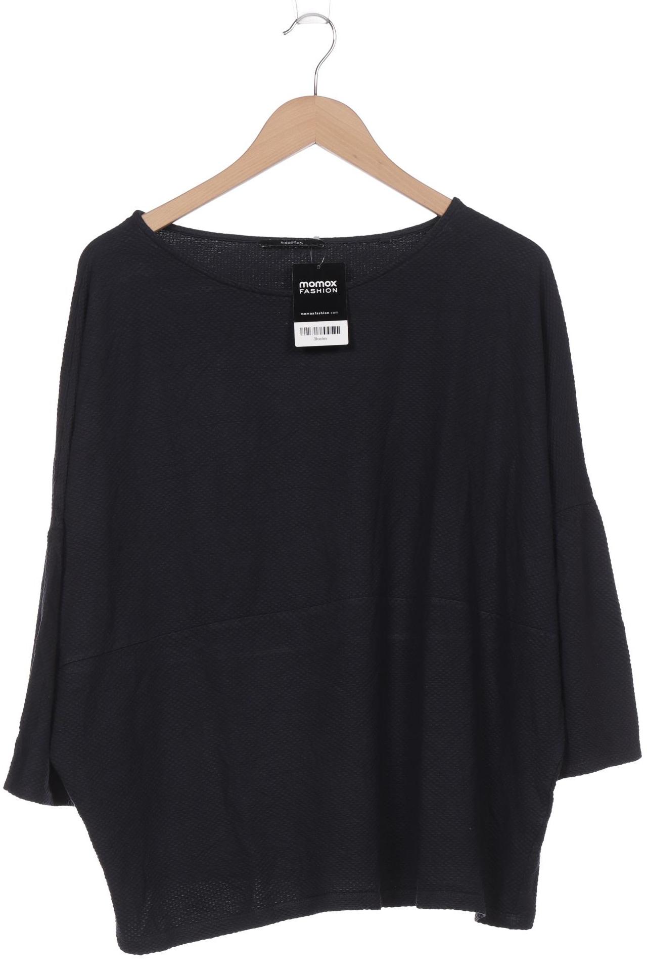 

someday. Damen Langarmshirt, marineblau