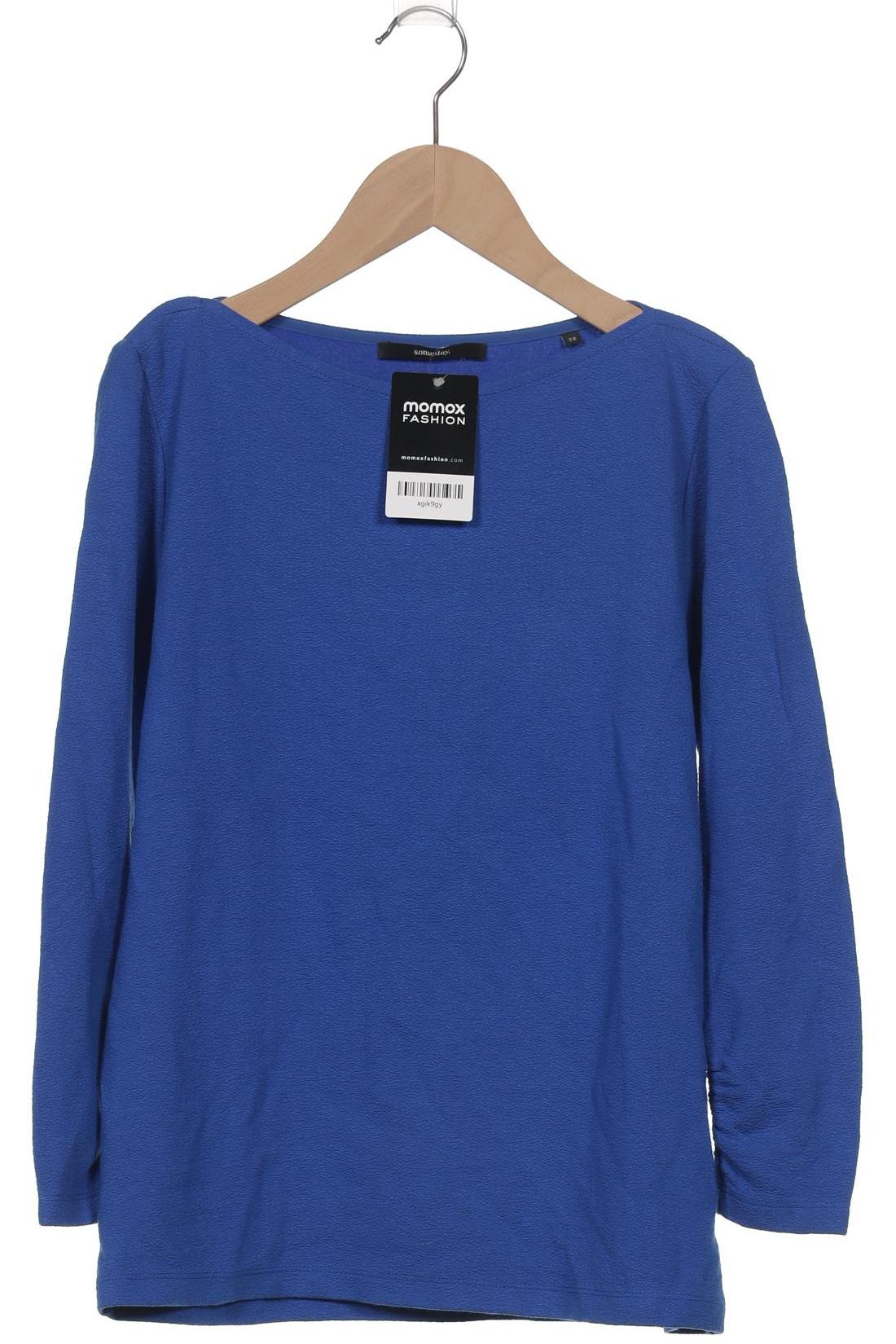 

someday. Damen Langarmshirt, blau, Gr. 38
