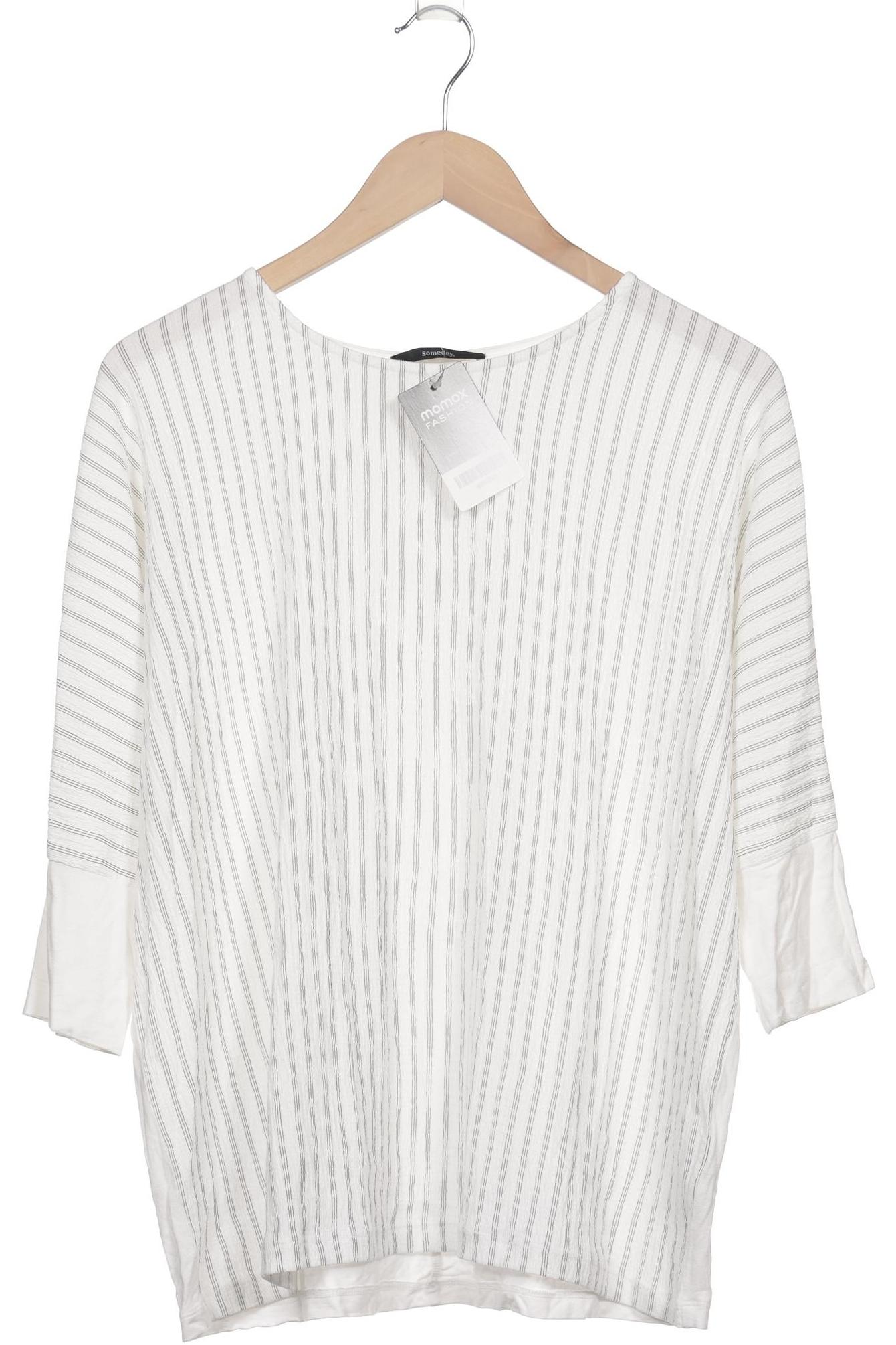 

someday. Damen Langarmshirt, weiß, Gr. 40