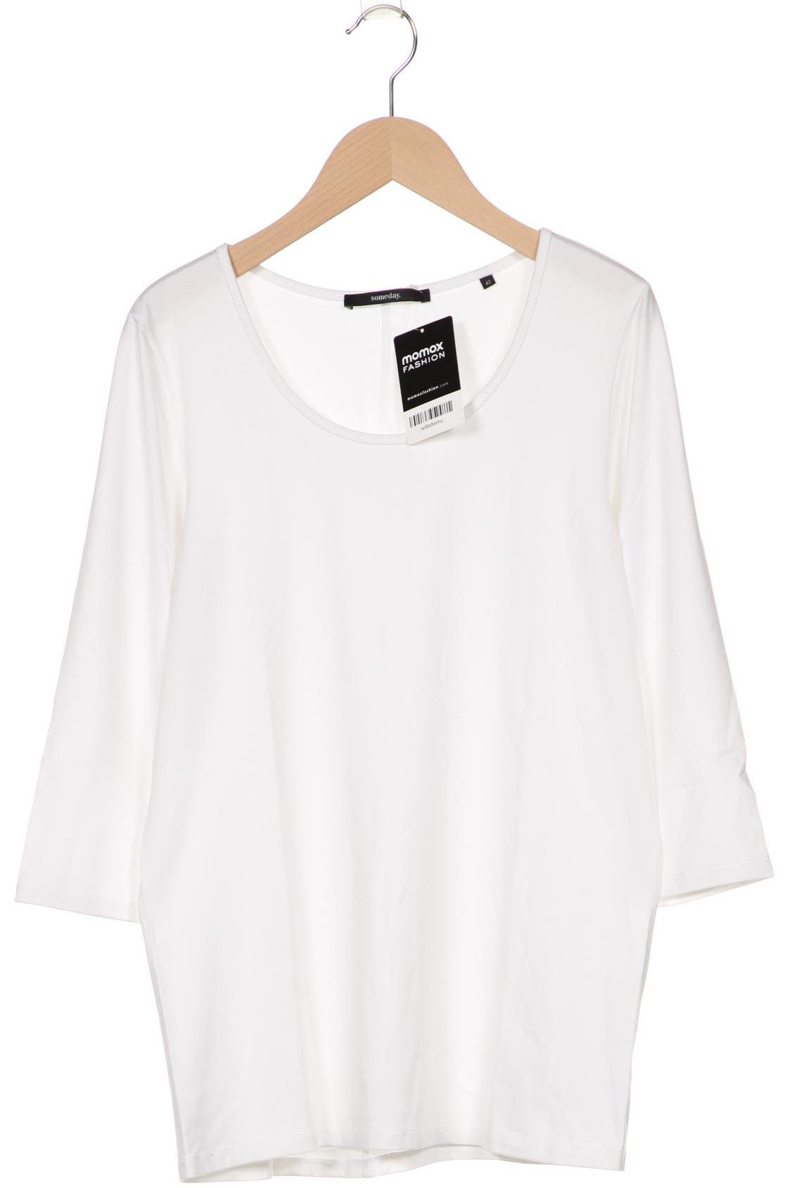 

someday. Damen Langarmshirt, weiß, Gr. 42