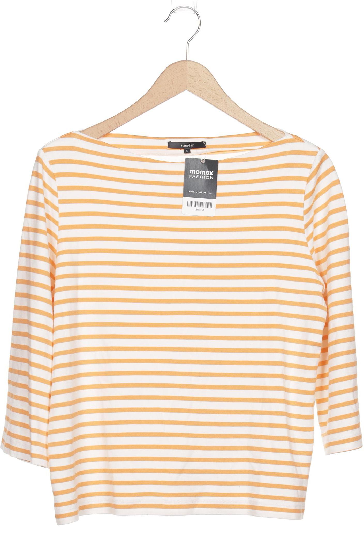 

someday. Damen Langarmshirt, orange, Gr. 40