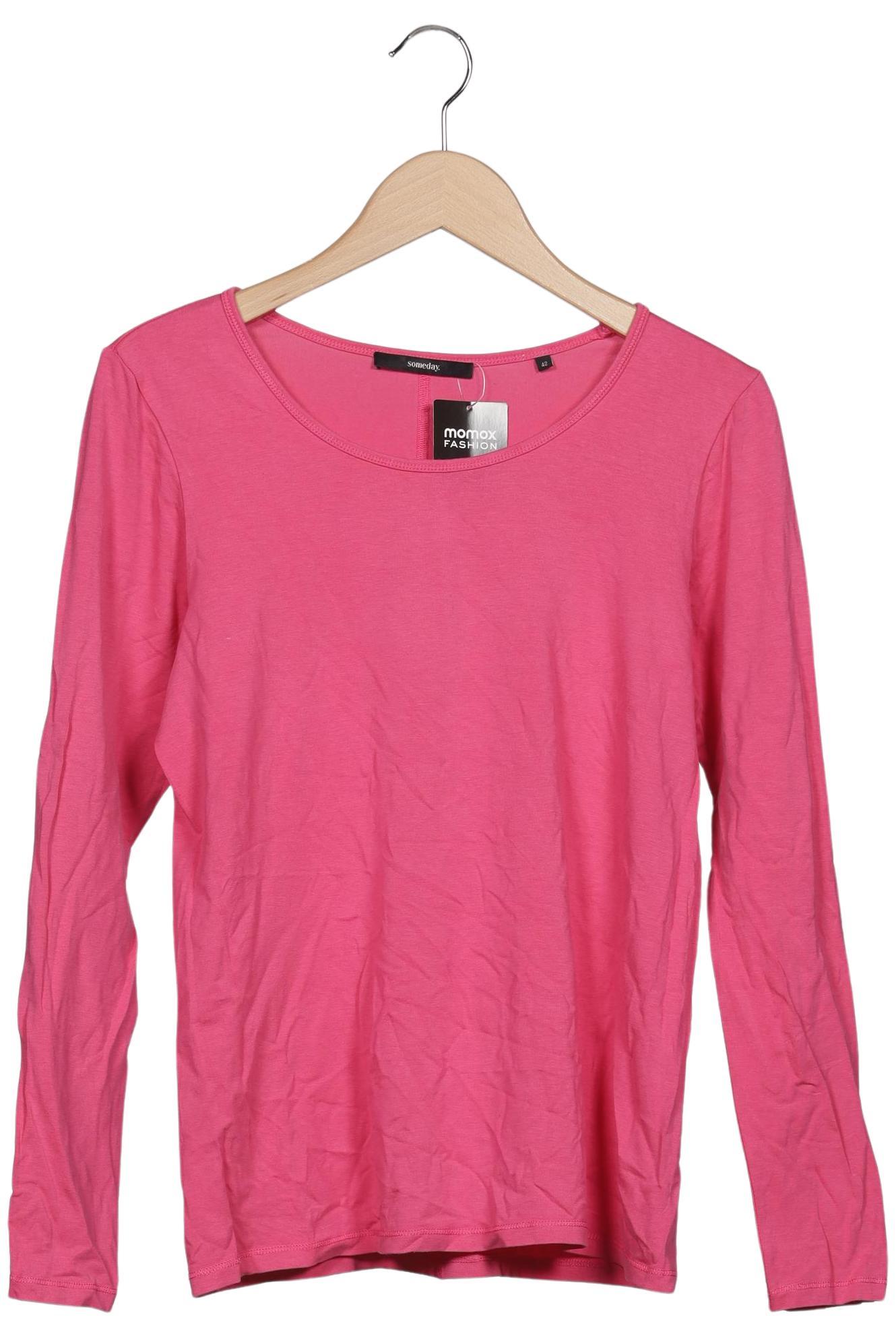 

someday. Damen Langarmshirt, pink, Gr. 42