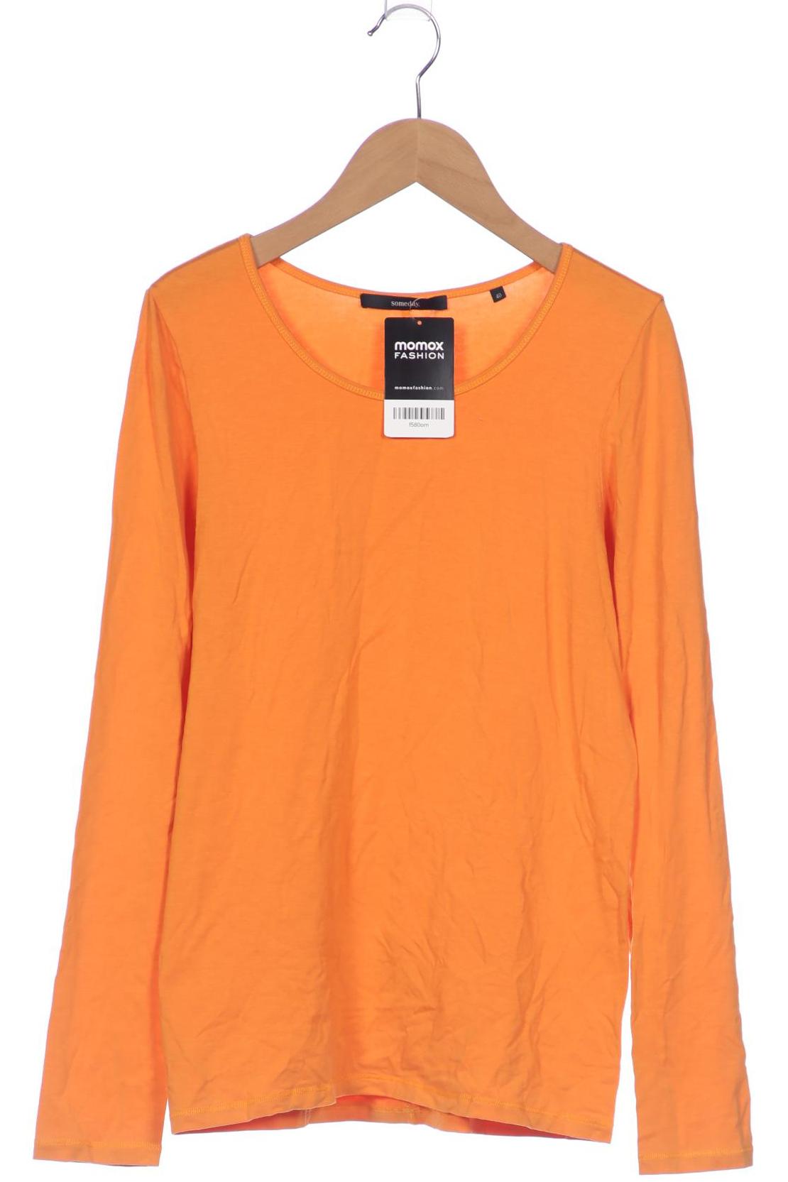 

someday. Damen Langarmshirt, orange, Gr. 40