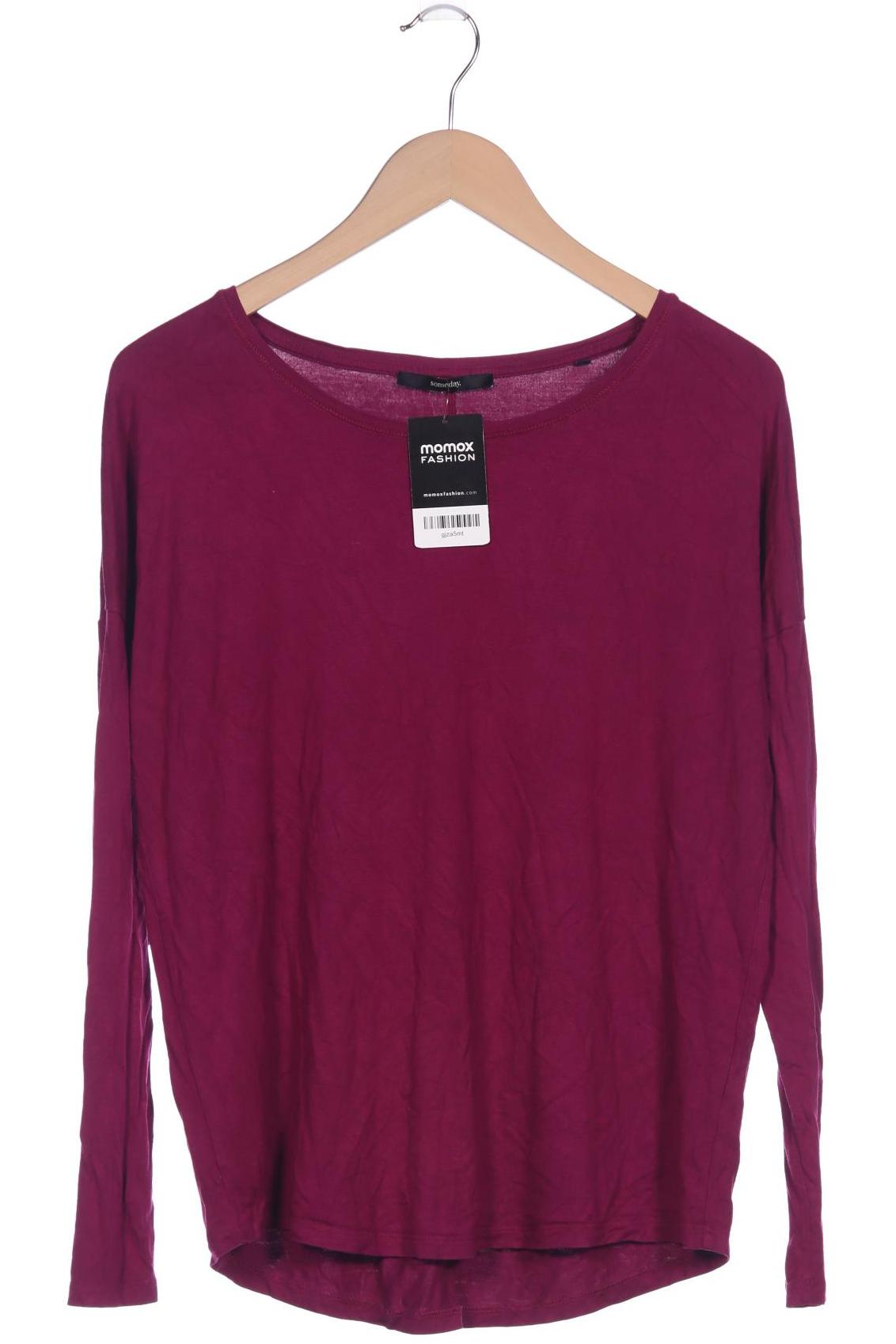 

someday. Damen Langarmshirt, bordeaux, Gr. 38