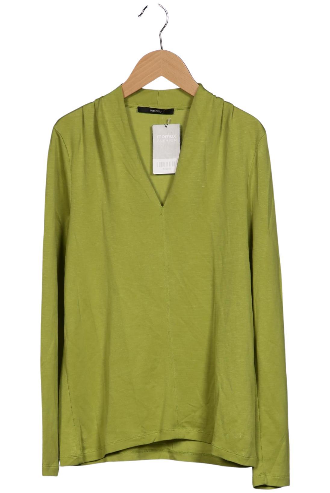 

someday. Damen Langarmshirt, hellgrün, Gr. 38