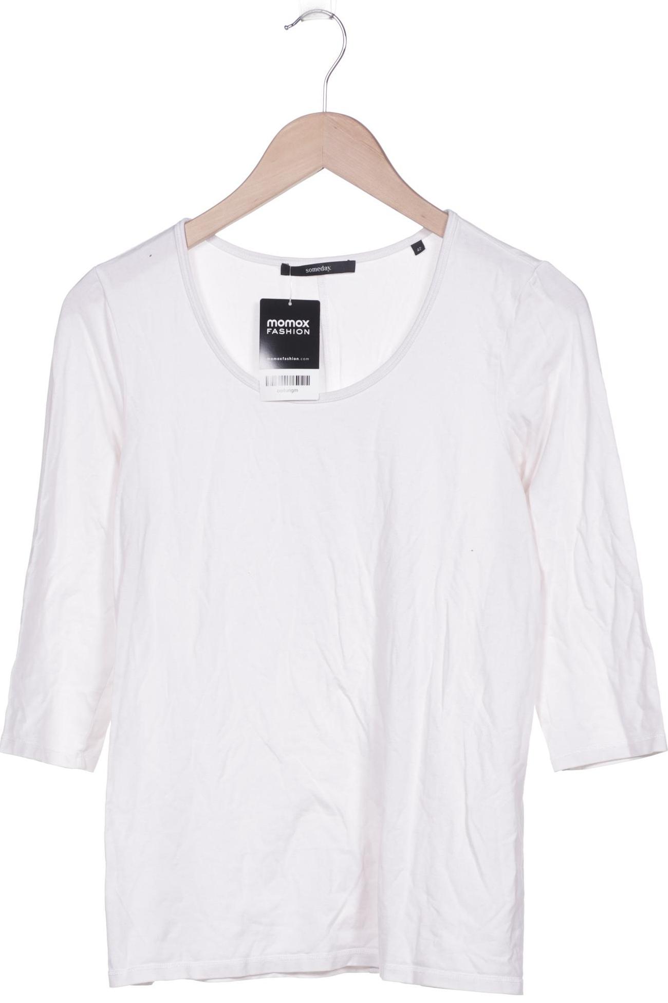 

someday. Damen Langarmshirt, weiß, Gr. 42