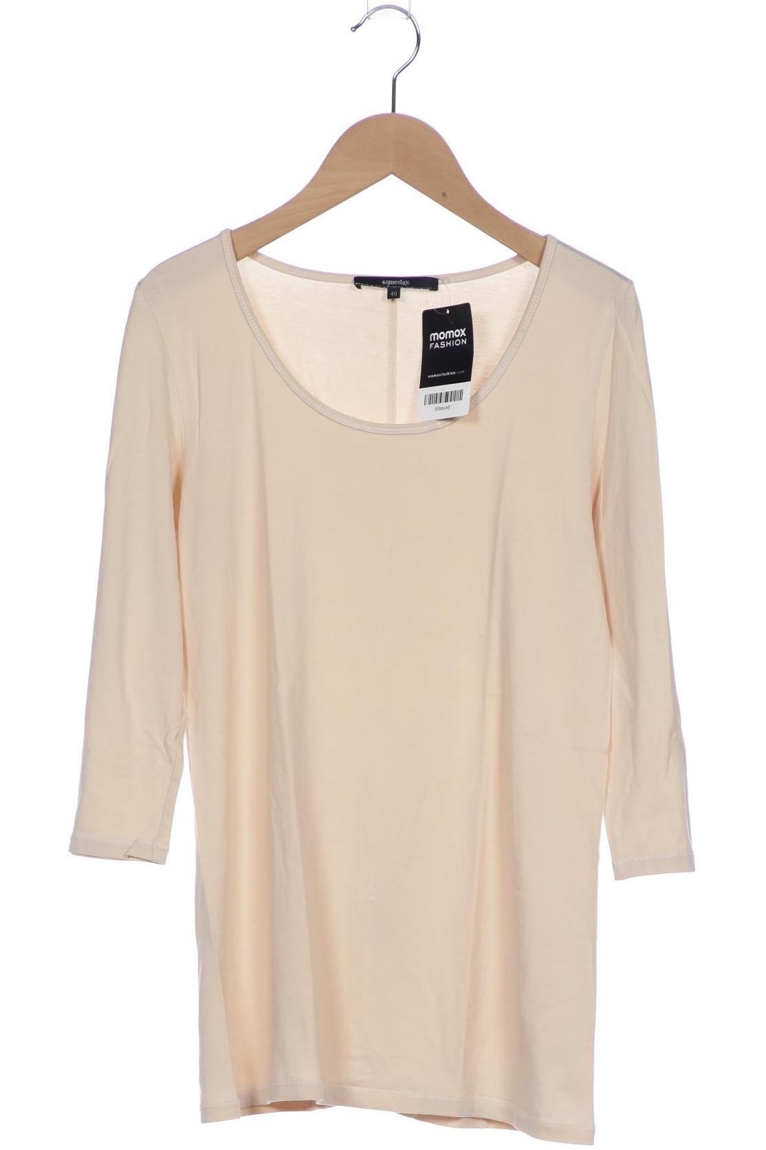 

someday. Damen Langarmshirt, beige, Gr. 40