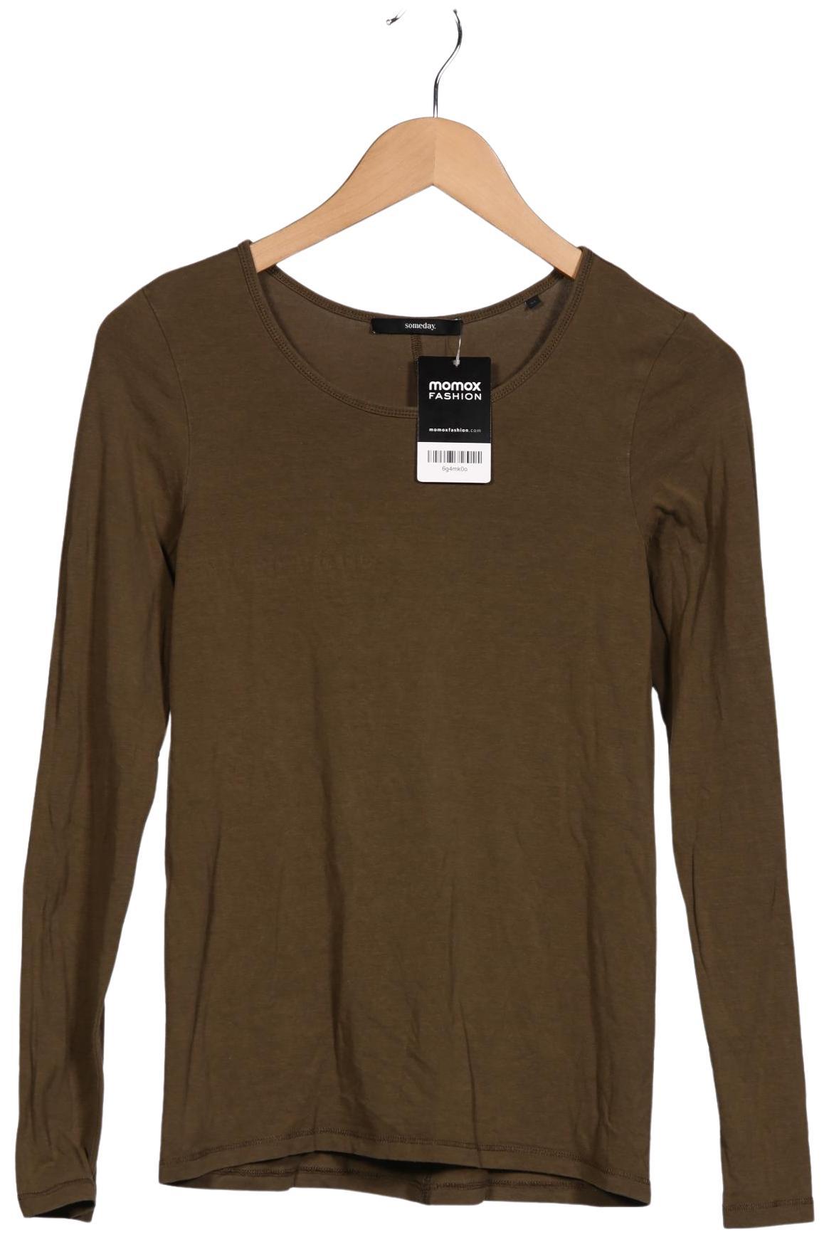 

someday. Damen Langarmshirt, grün, Gr. 38