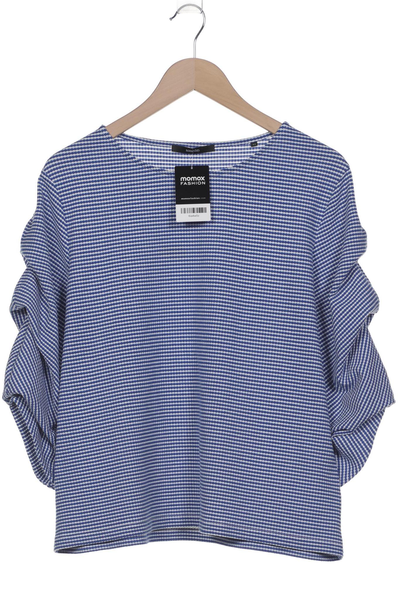 

someday. Damen Langarmshirt, blau, Gr. 42