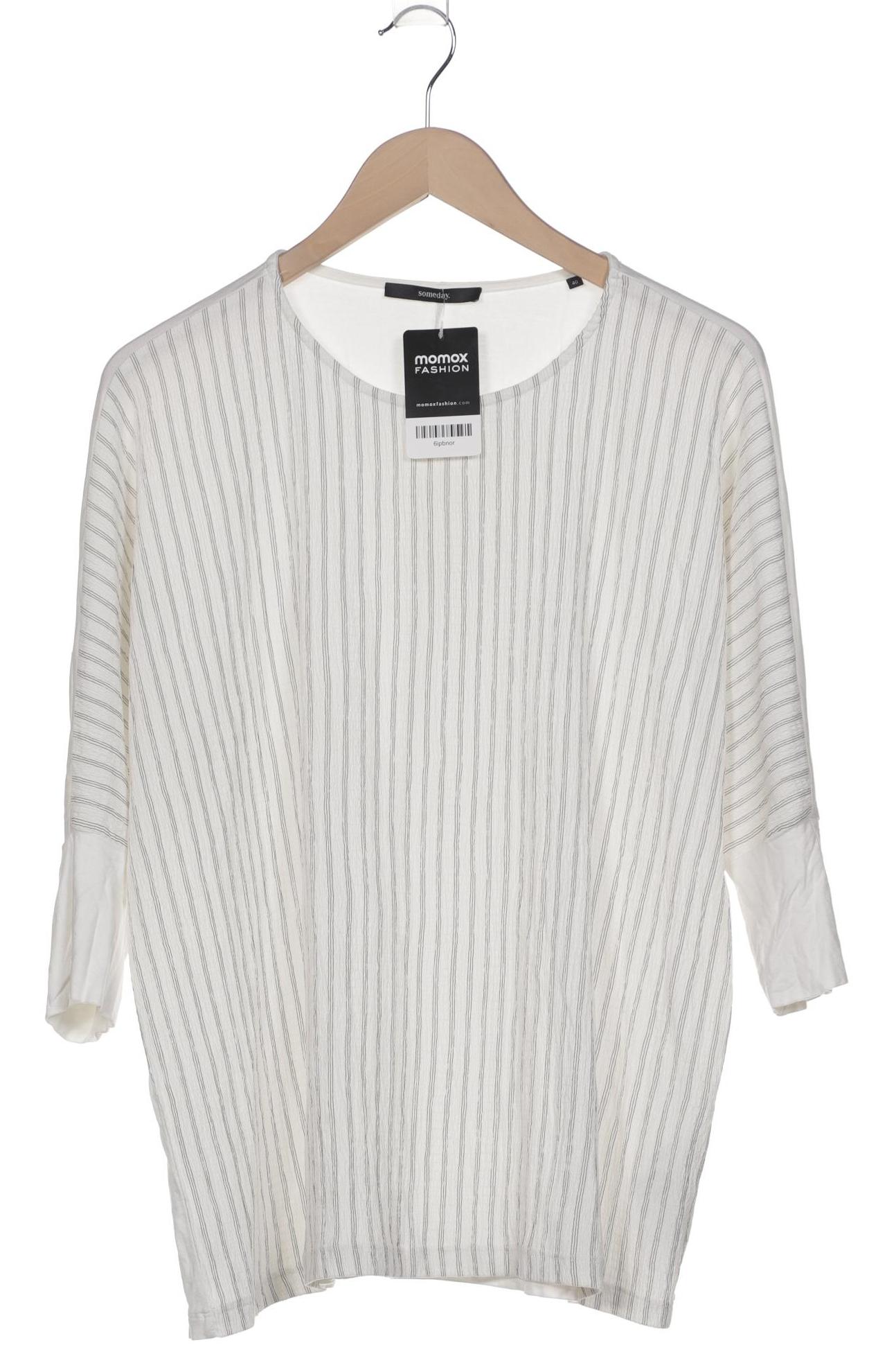 

someday. Damen Langarmshirt, weiß, Gr. 40