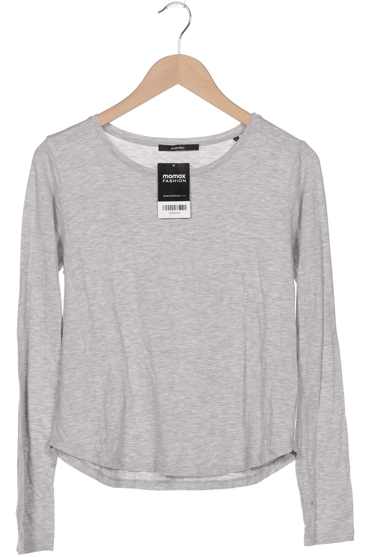 

someday. Damen Langarmshirt, grau, Gr. 40