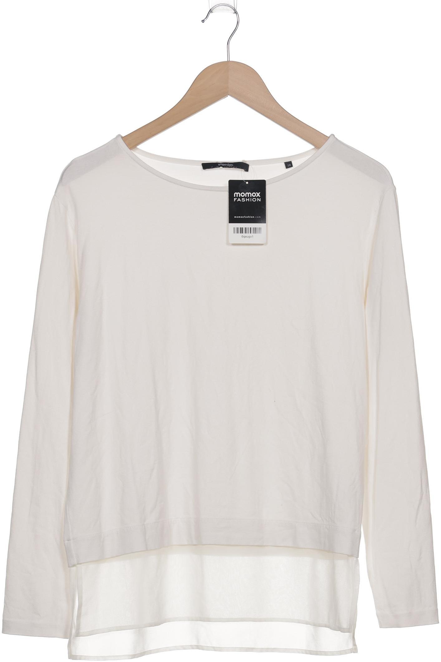 

someday. Damen Langarmshirt, weiß, Gr. 38