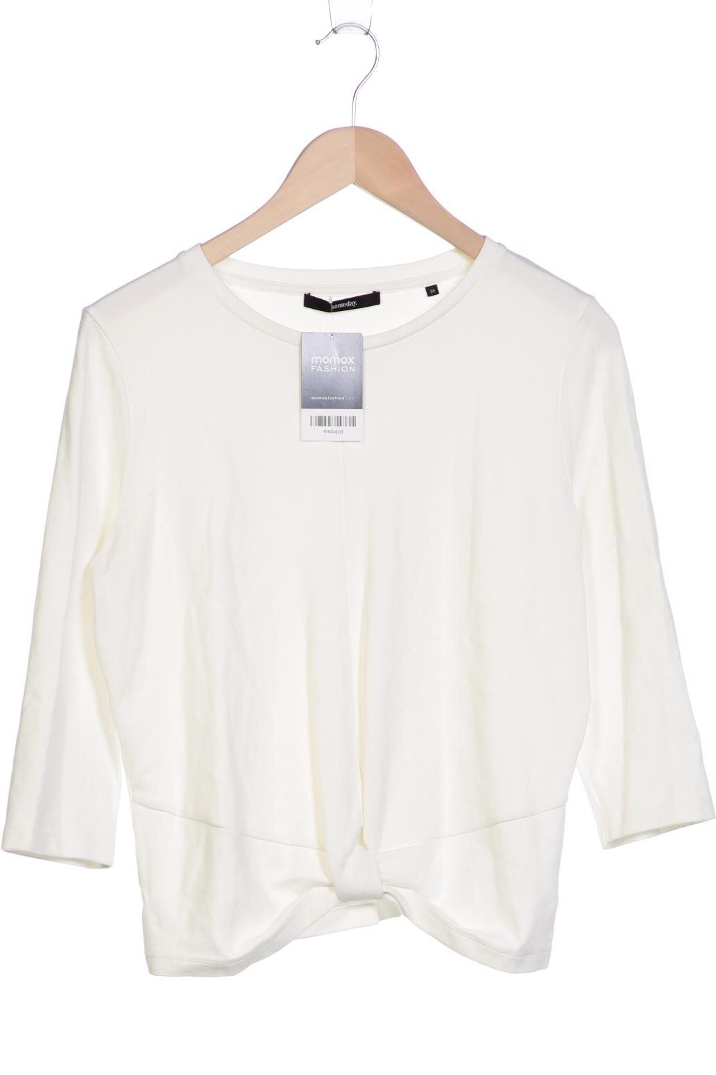 

someday. Damen Langarmshirt, weiß, Gr. 38