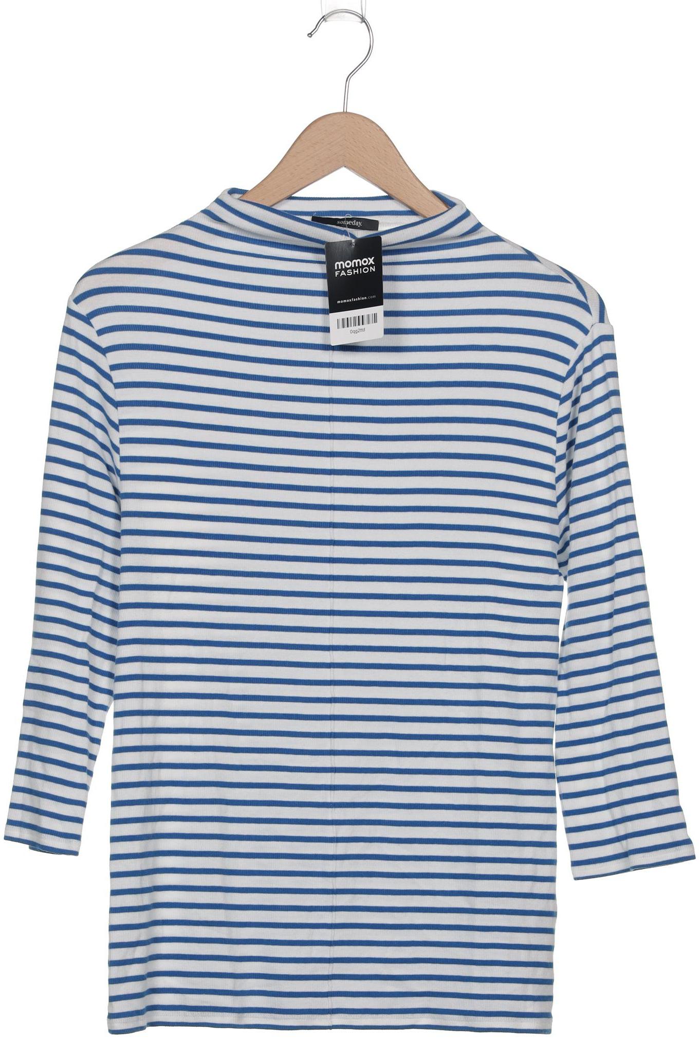 

someday. Damen Langarmshirt, blau, Gr. 42