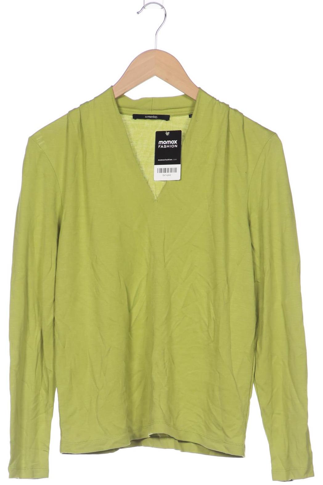 

someday. Damen Langarmshirt, grün, Gr. 40