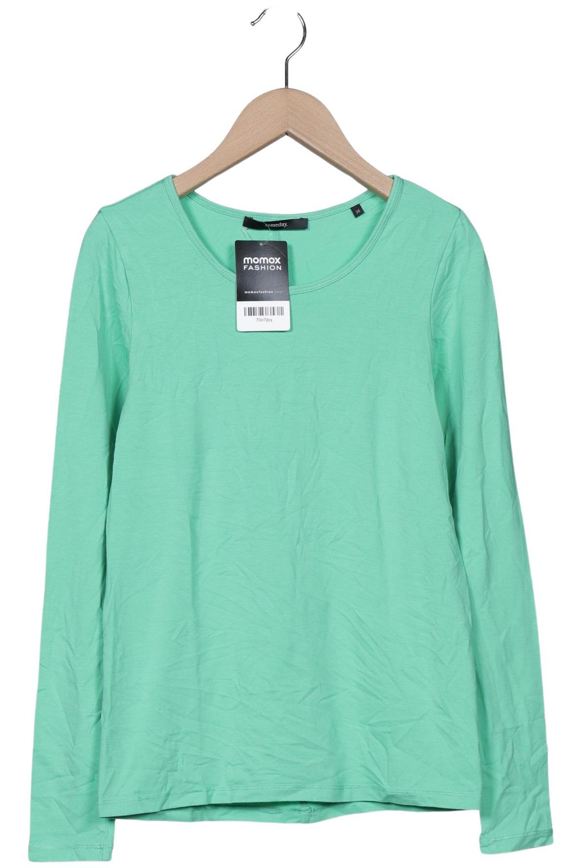 

someday. Damen Langarmshirt, hellgrün, Gr. 36