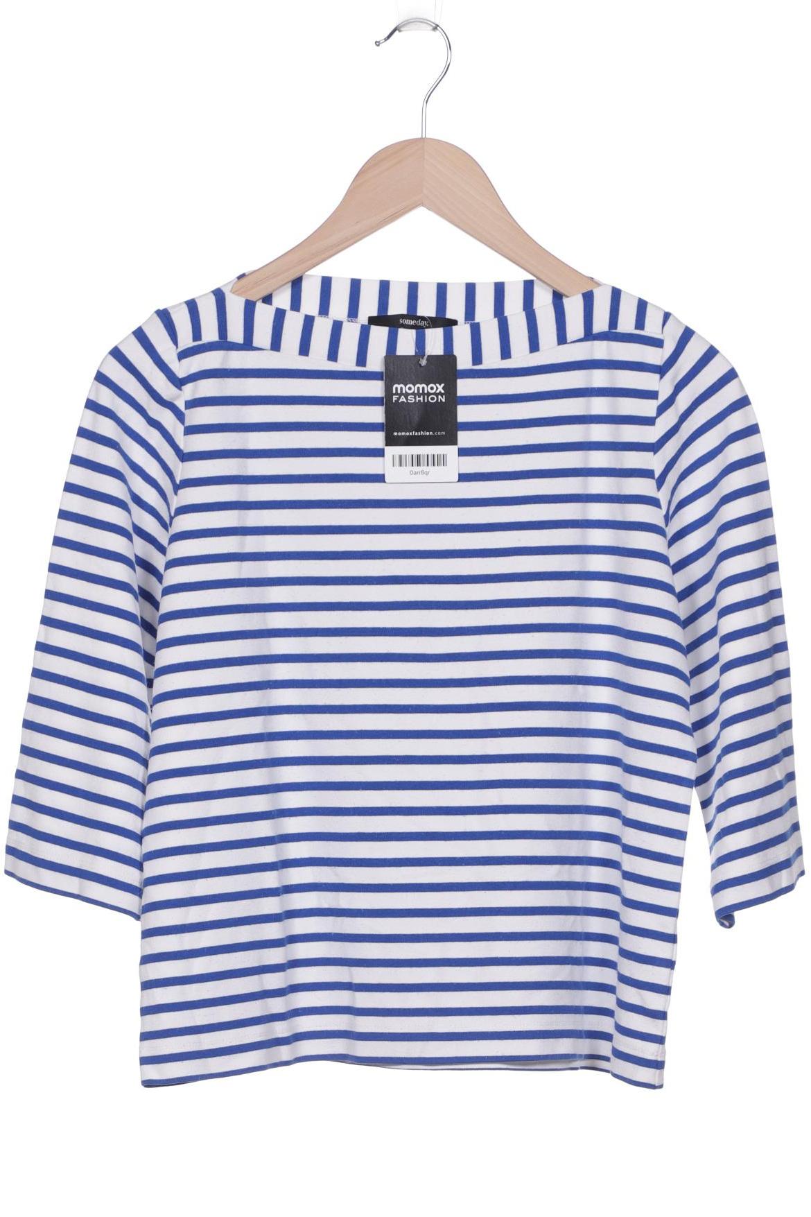 

someday. Damen Langarmshirt, blau, Gr. 38
