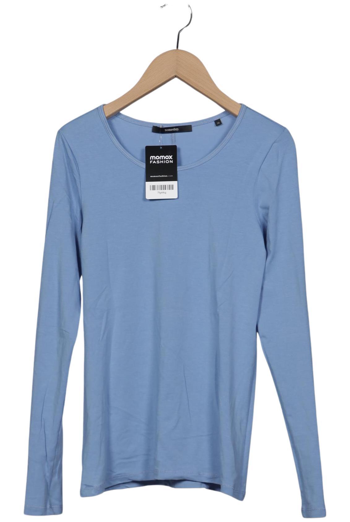 

someday. Damen Langarmshirt, hellblau, Gr. 36
