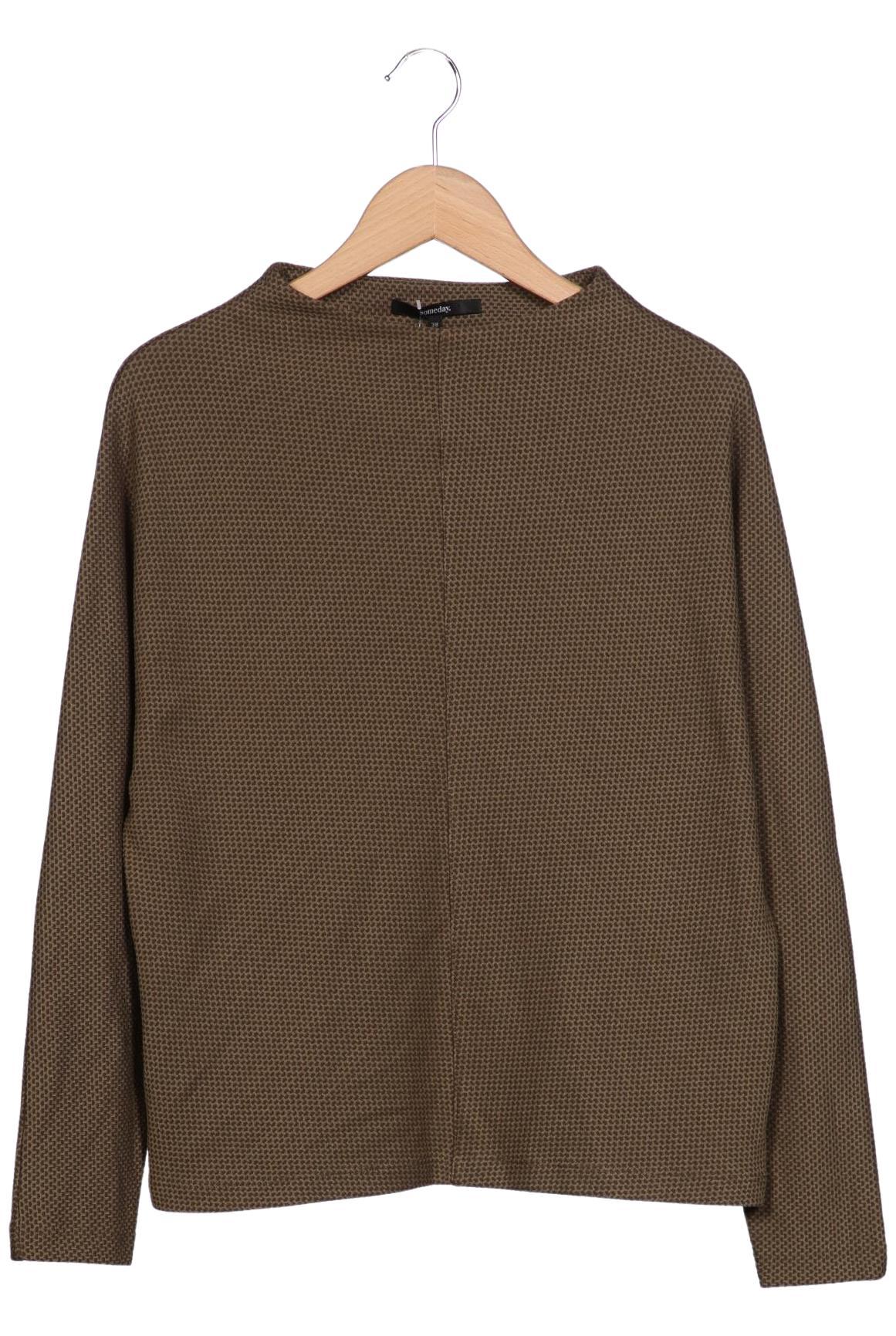 

someday. Damen Langarmshirt, braun, Gr. 38