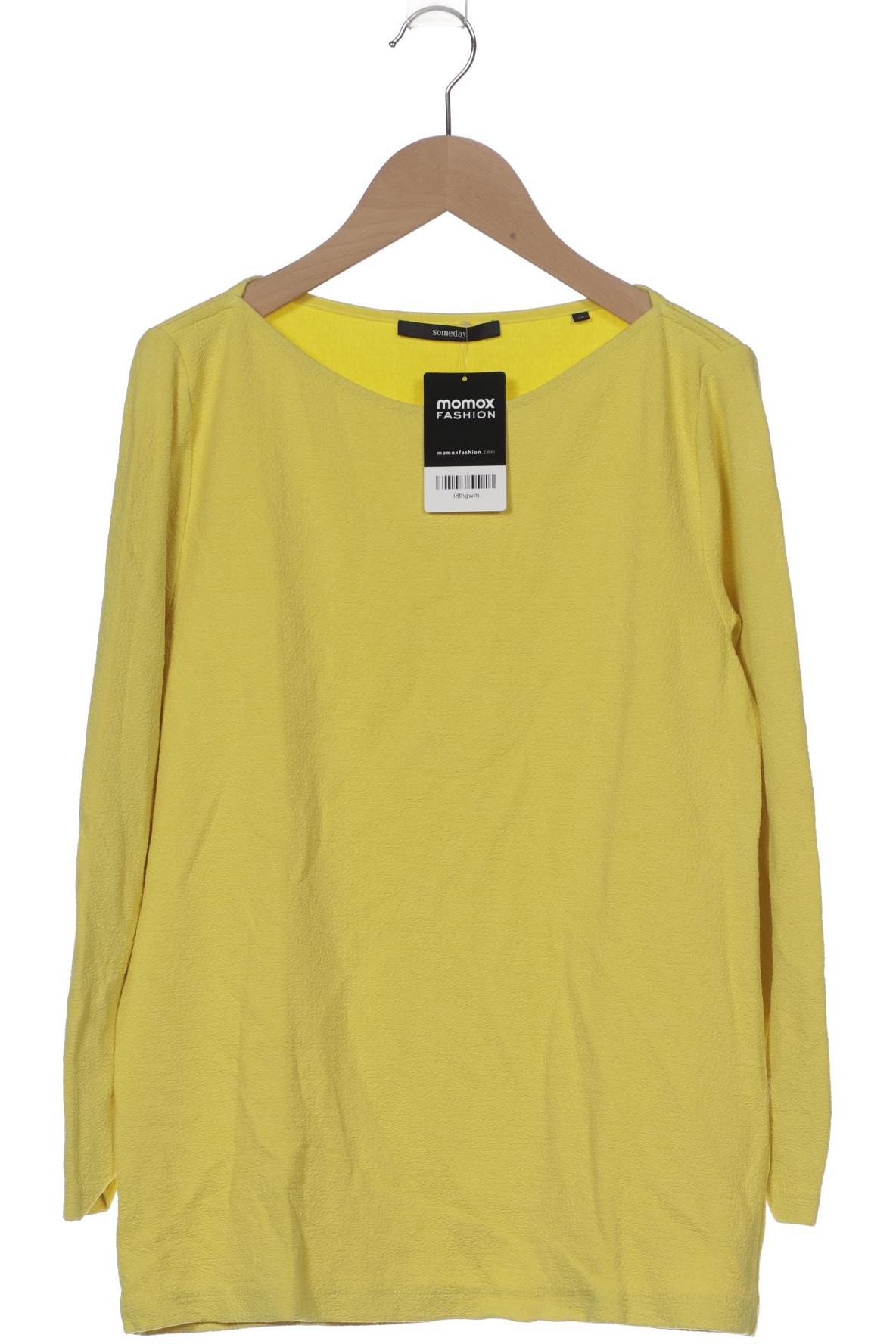 

someday. Damen Langarmshirt, gelb, Gr. 38