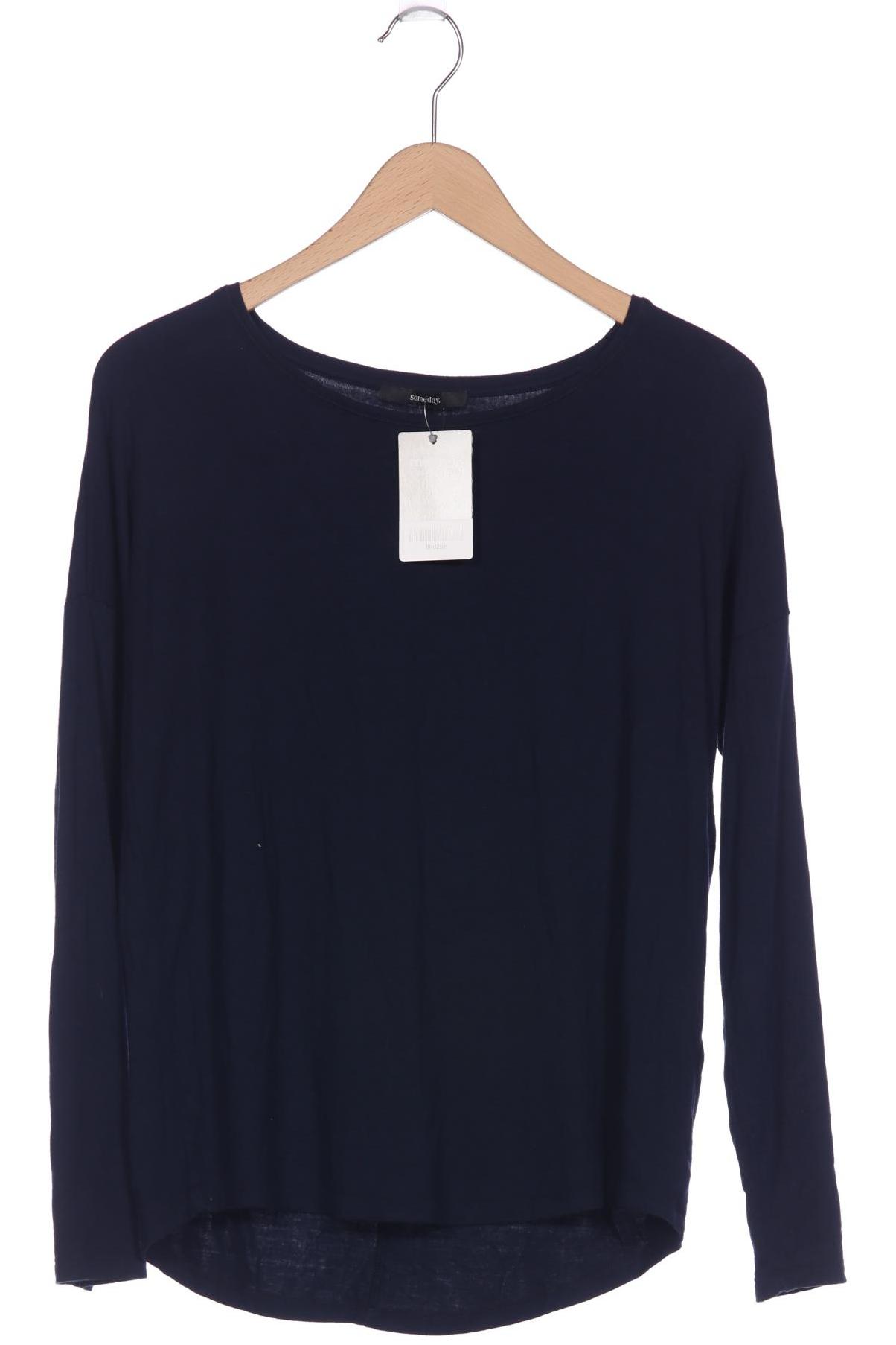 

someday. Damen Langarmshirt, marineblau, Gr. 38