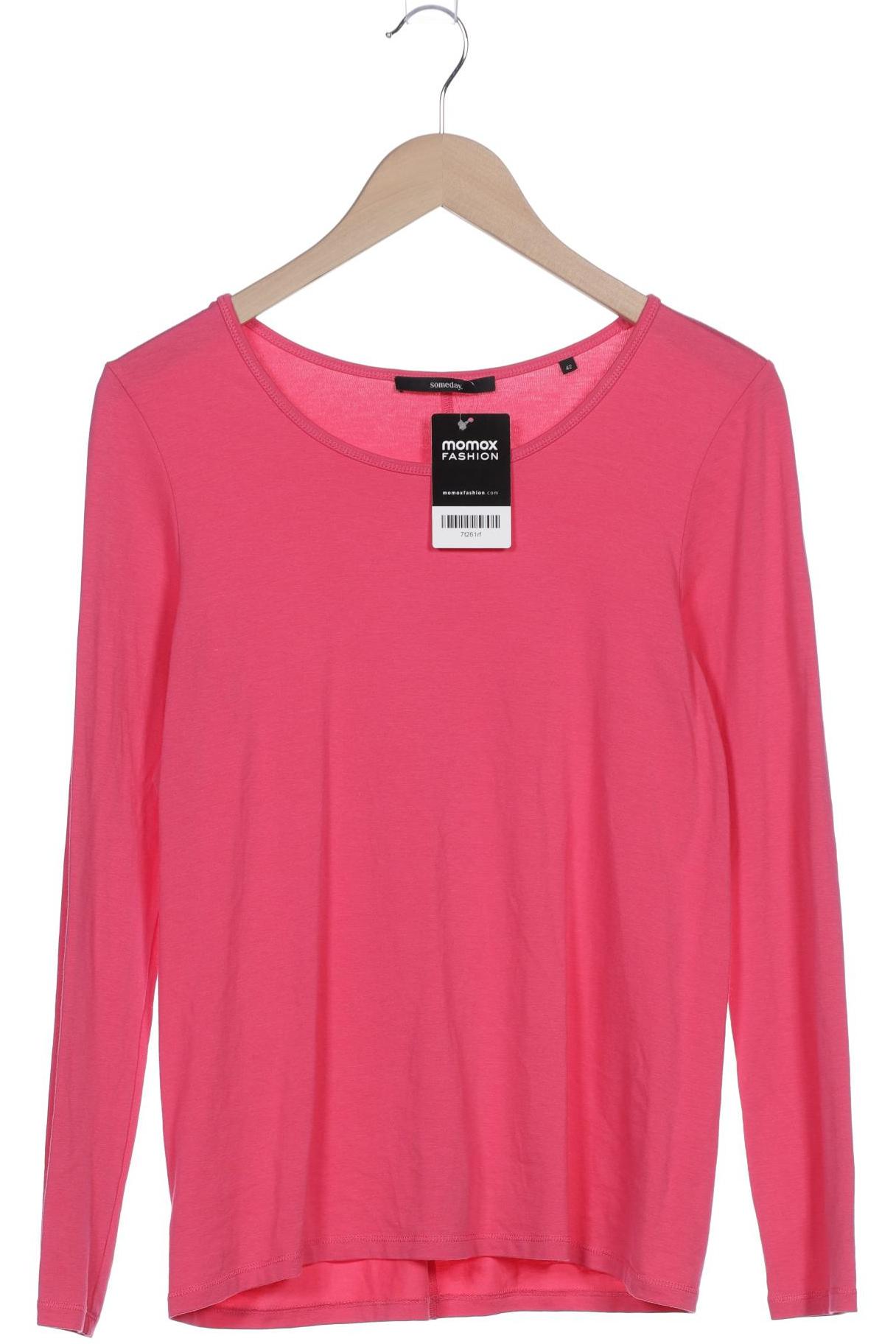 

someday. Damen Langarmshirt, pink, Gr. 42