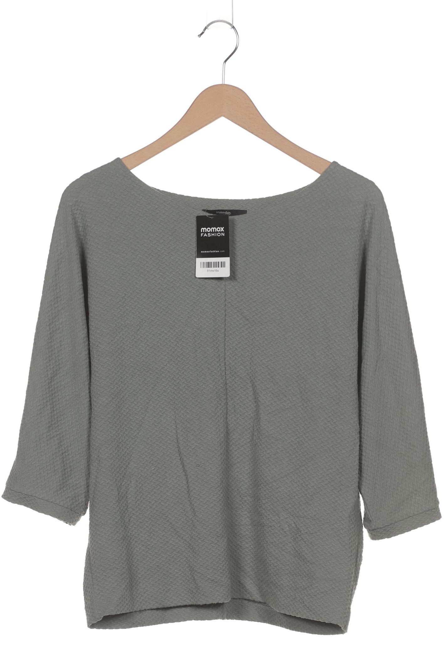 

someday. Damen Langarmshirt, grün, Gr. 40