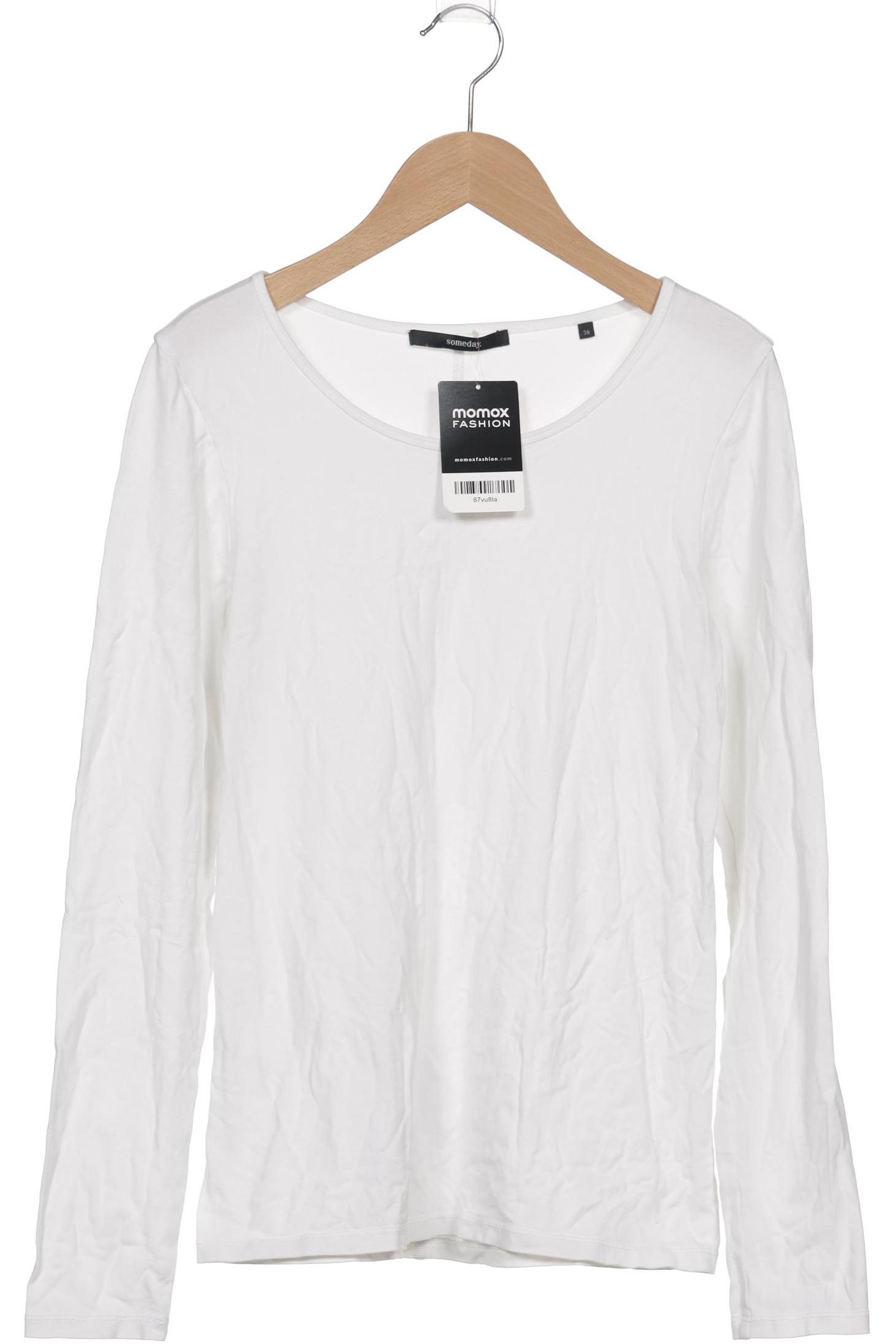 

someday. Damen Langarmshirt, weiß, Gr. 38