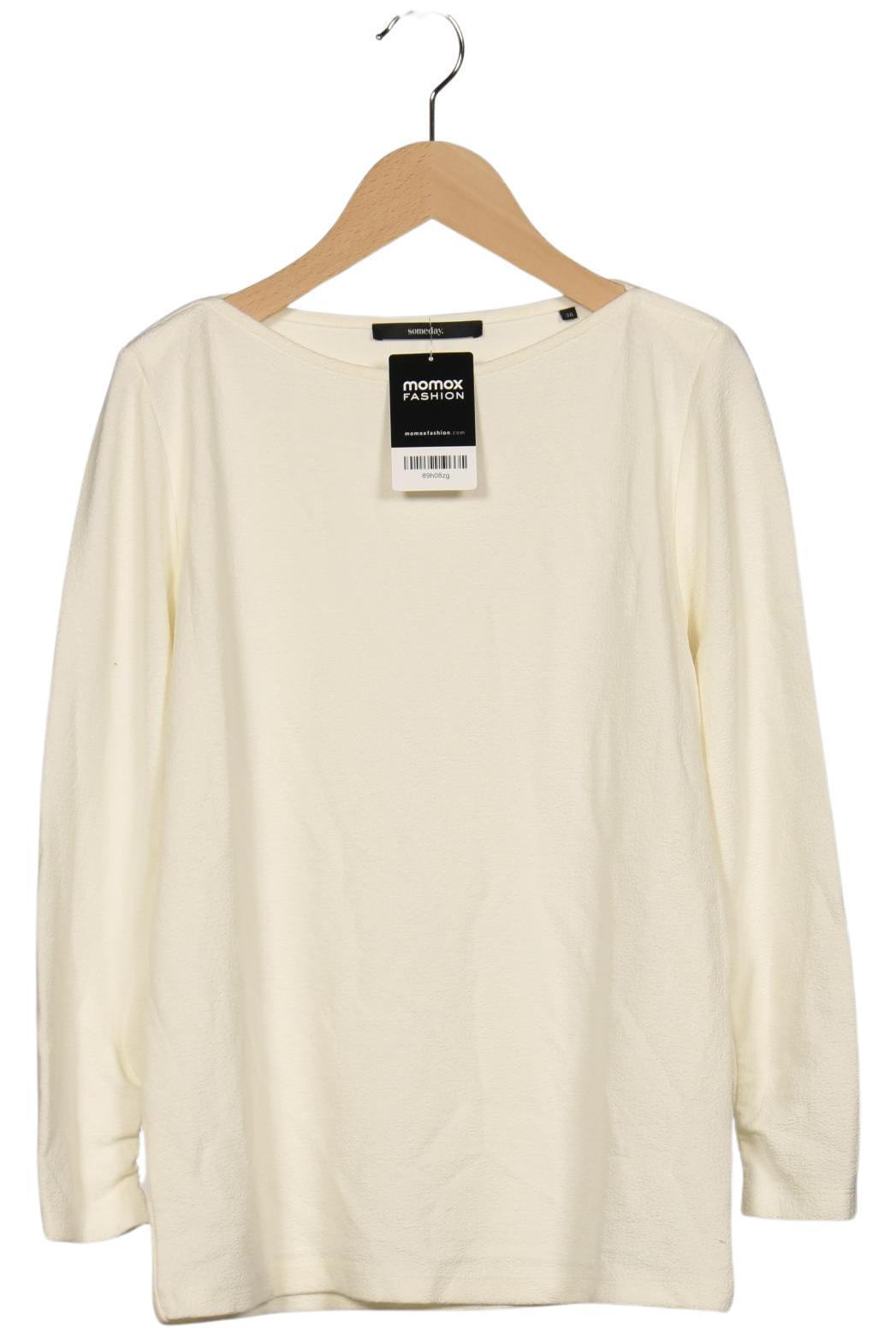 

someday. Damen Langarmshirt, cremeweiß, Gr. 36