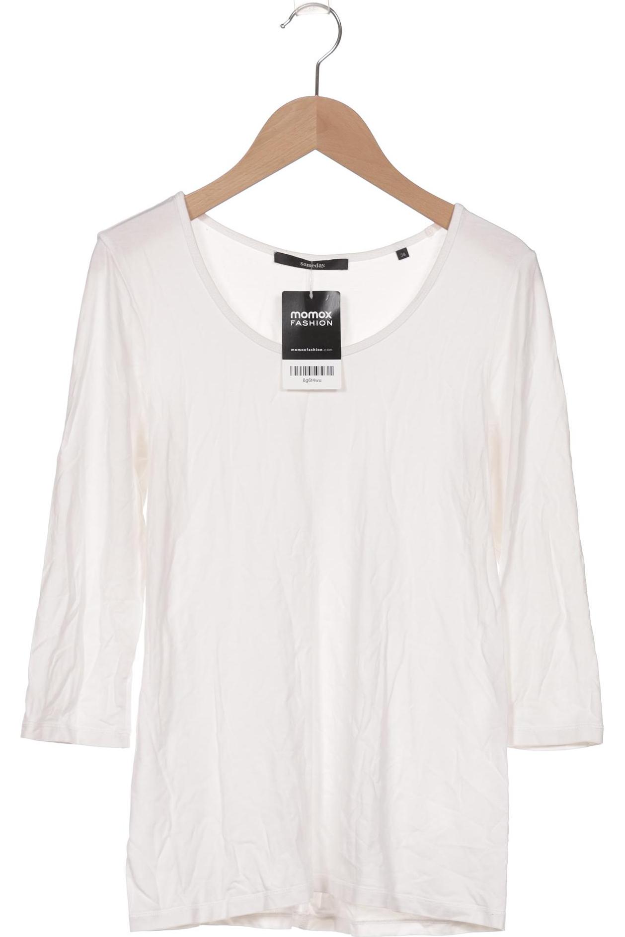 

someday. Damen Langarmshirt, weiß, Gr. 38
