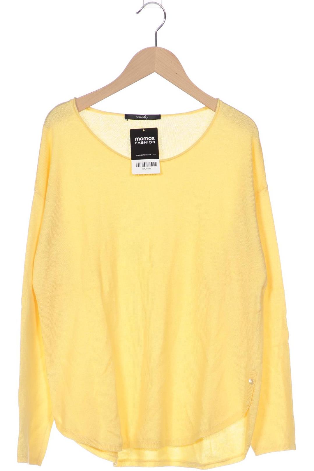 

someday. Damen Langarmshirt, gelb, Gr. 42