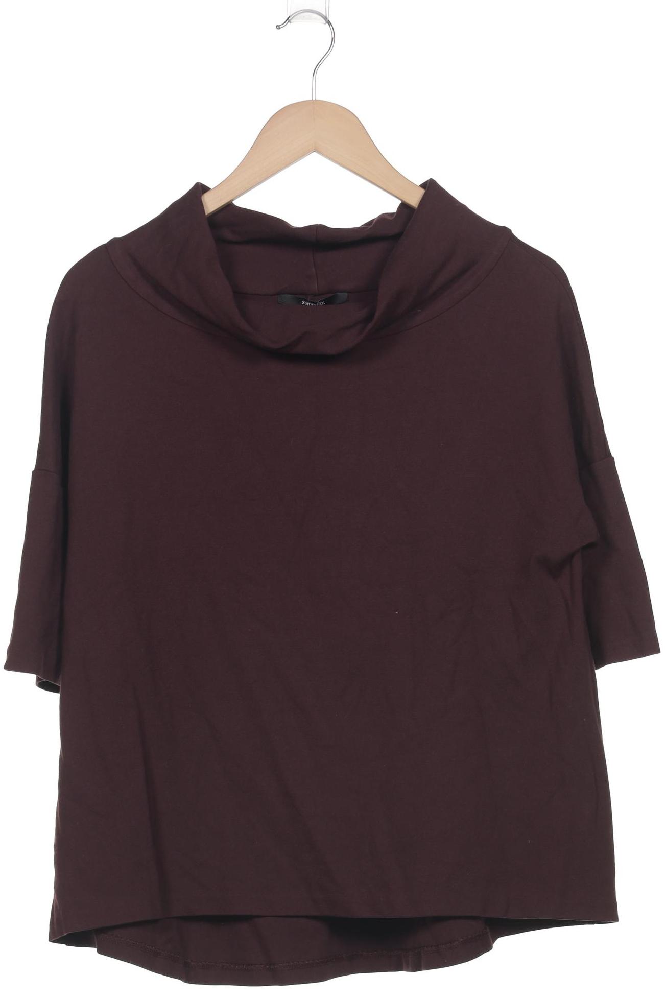 

someday. Damen Langarmshirt, bordeaux, Gr. 38
