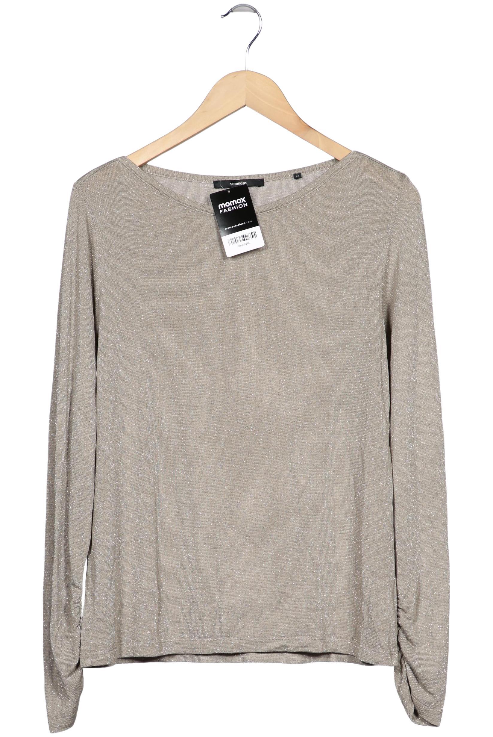 

someday. Damen Langarmshirt, beige, Gr. 42