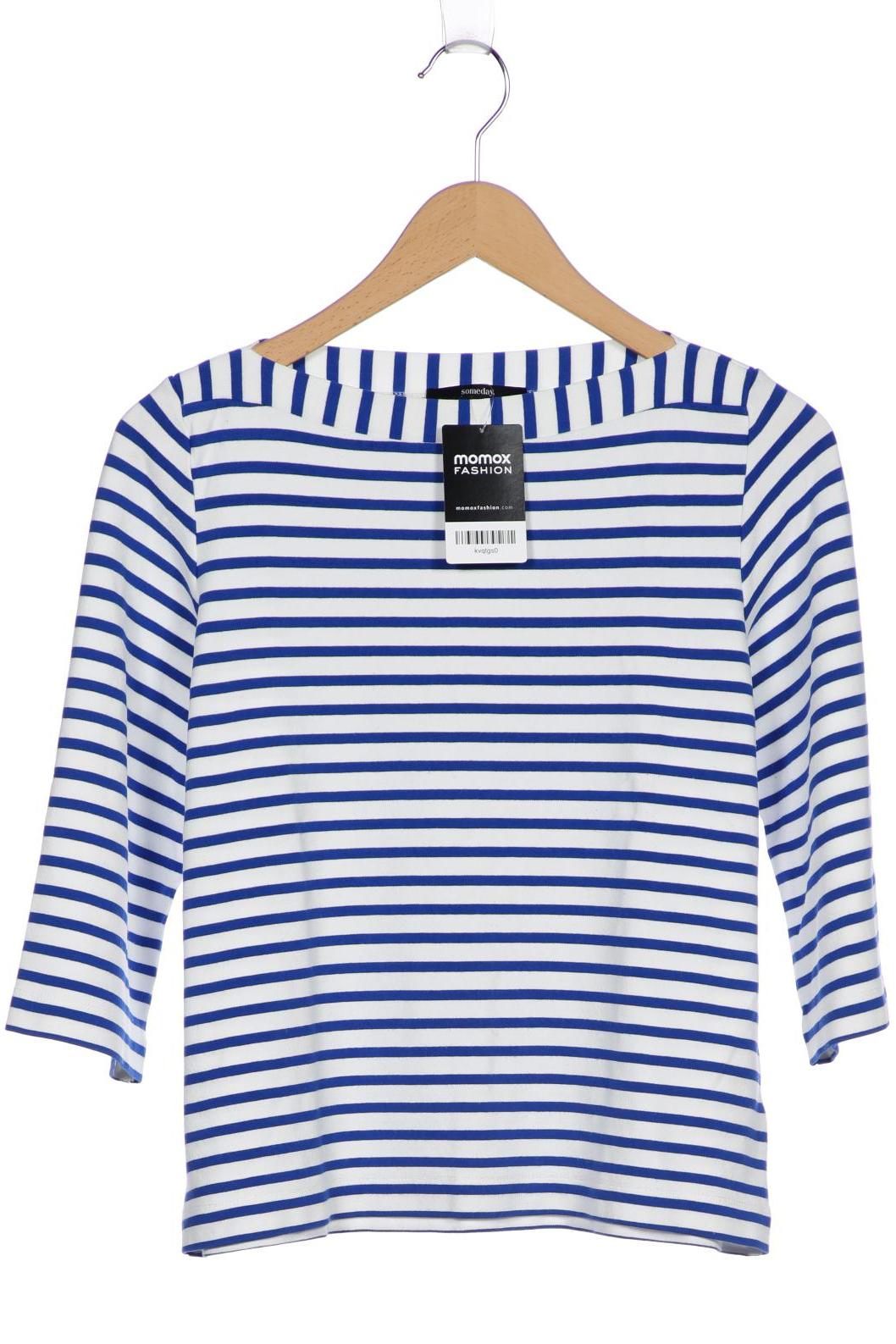 

someday. Damen Langarmshirt, blau