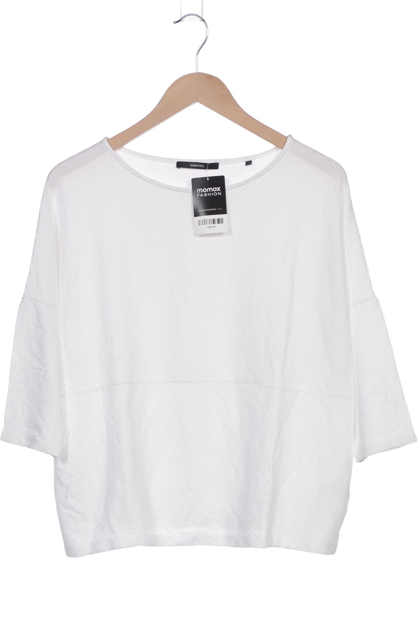 

someday. Damen Langarmshirt, weiß, Gr. 38