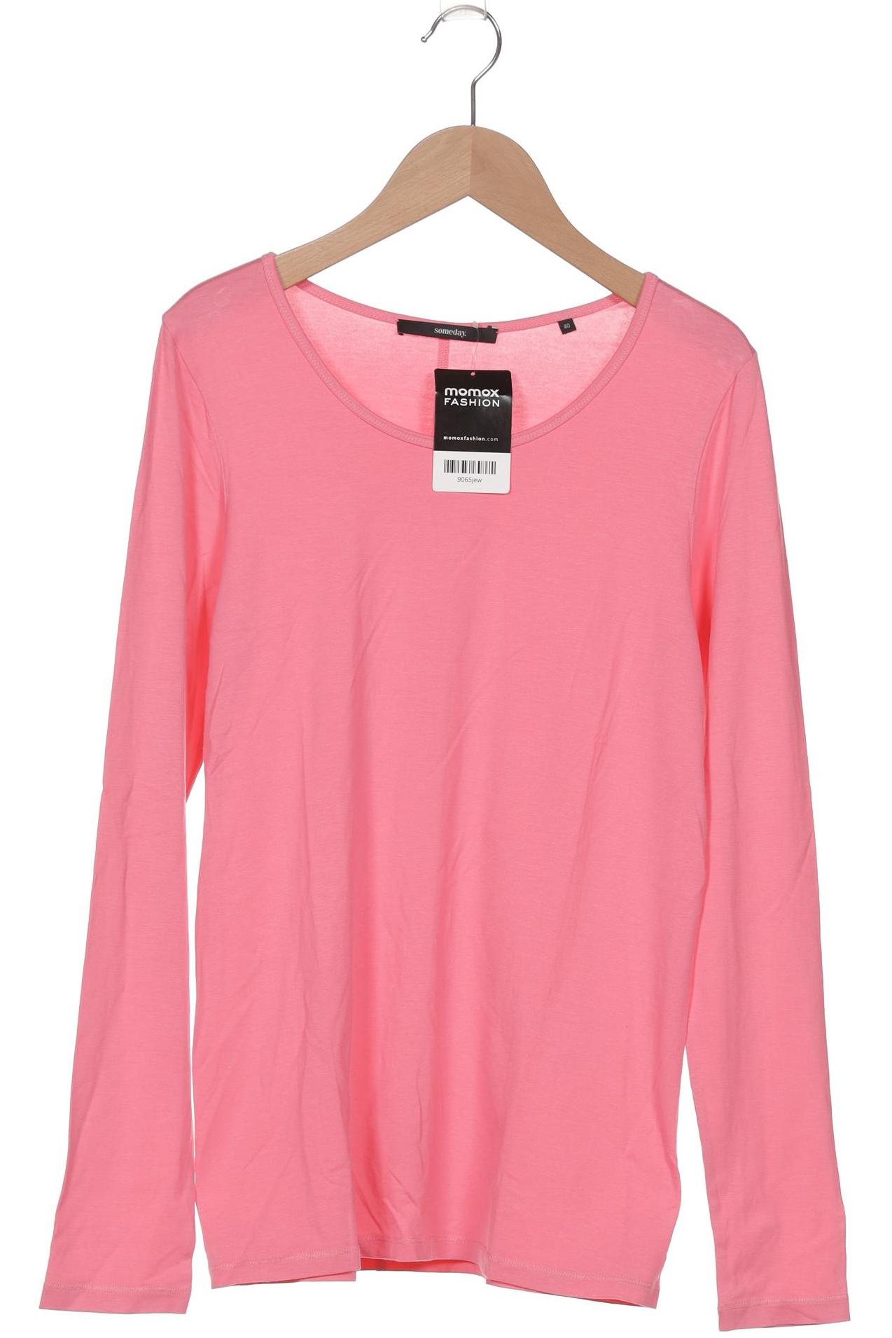 

someday. Damen Langarmshirt, pink, Gr. 40
