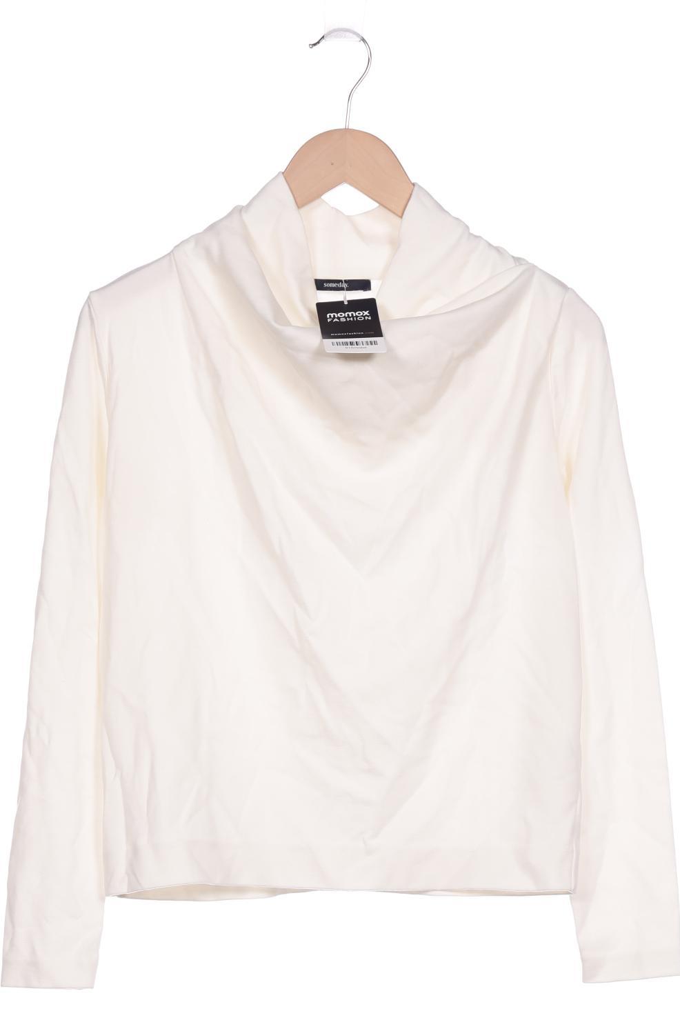 

someday. Damen Langarmshirt, weiß, Gr. 36