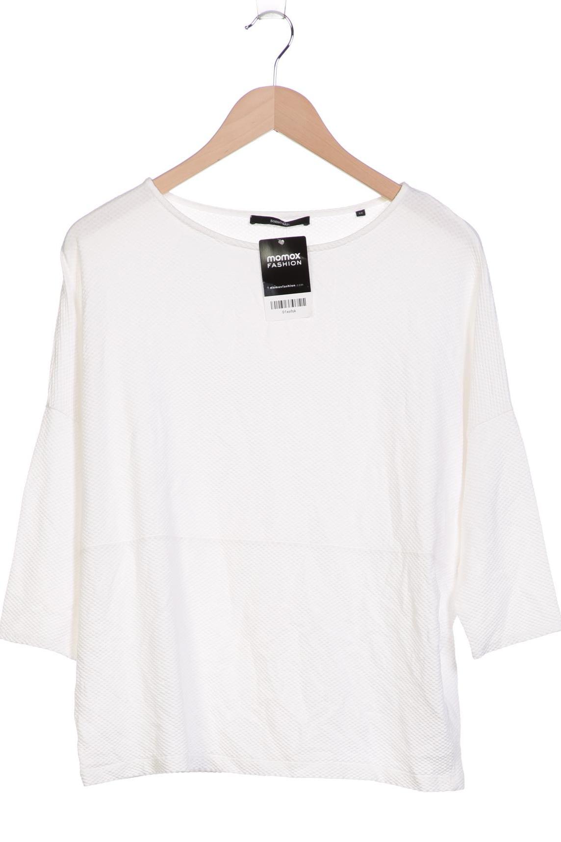 

someday. Damen Langarmshirt, weiß, Gr. 36