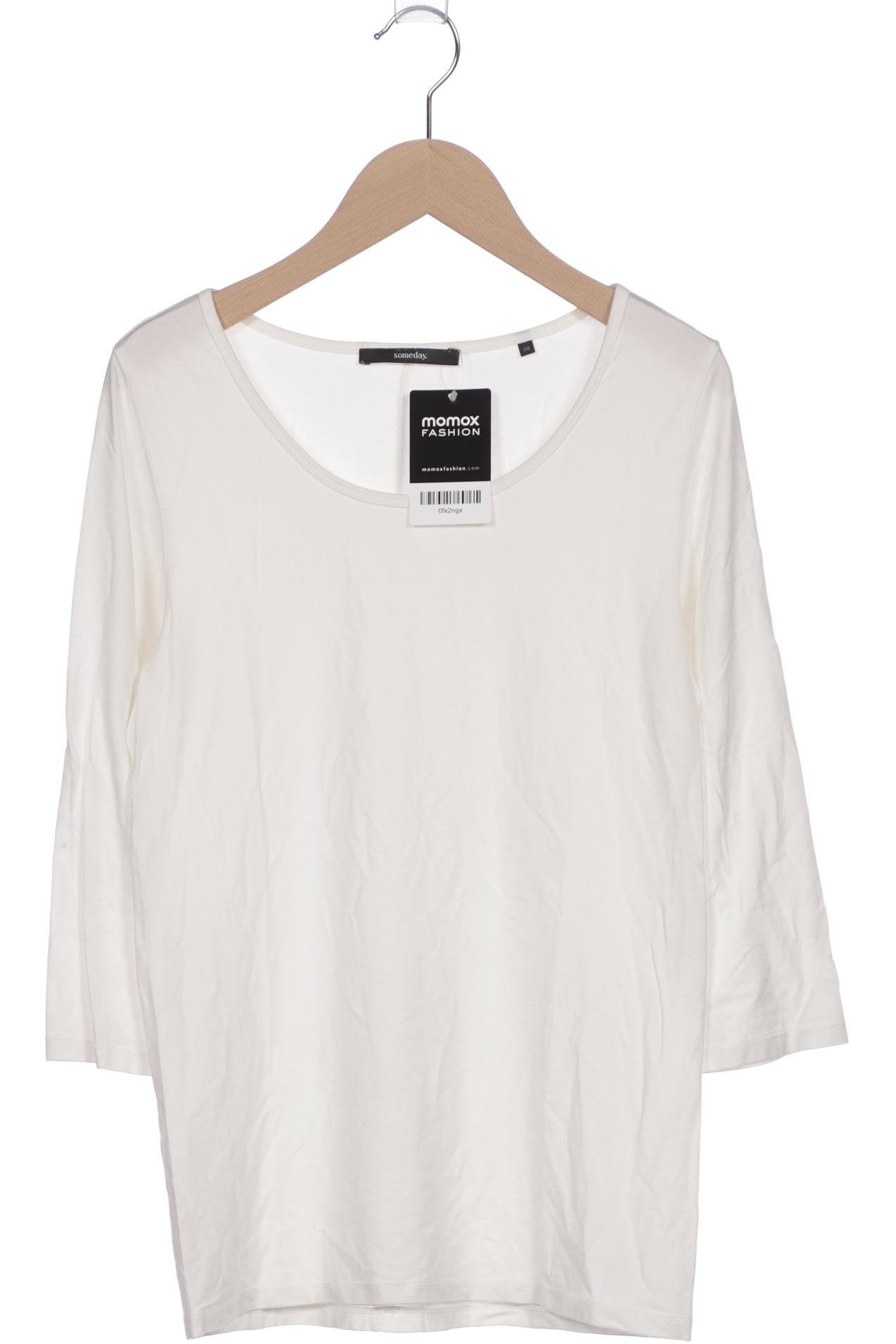 

someday. Damen Langarmshirt, weiß, Gr. 38