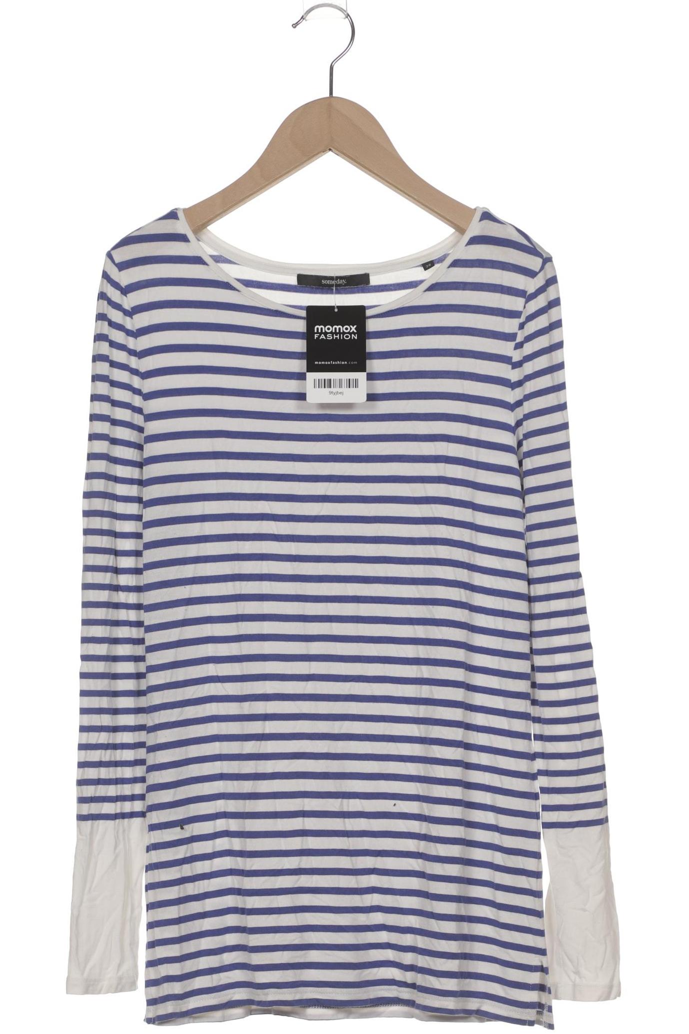 

someday. Damen Langarmshirt, blau, Gr. 38