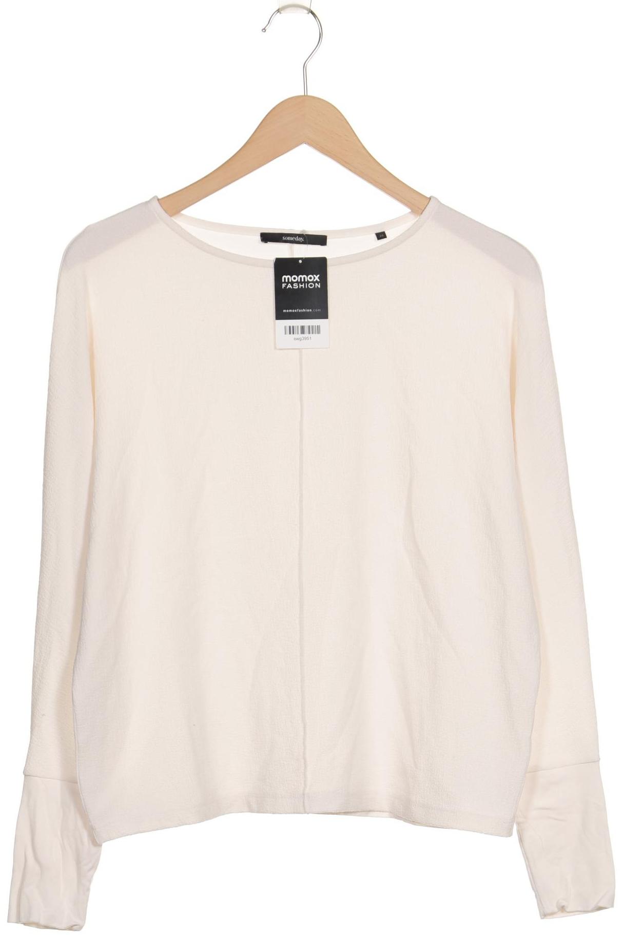 

someday. Damen Langarmshirt, weiß, Gr. 36