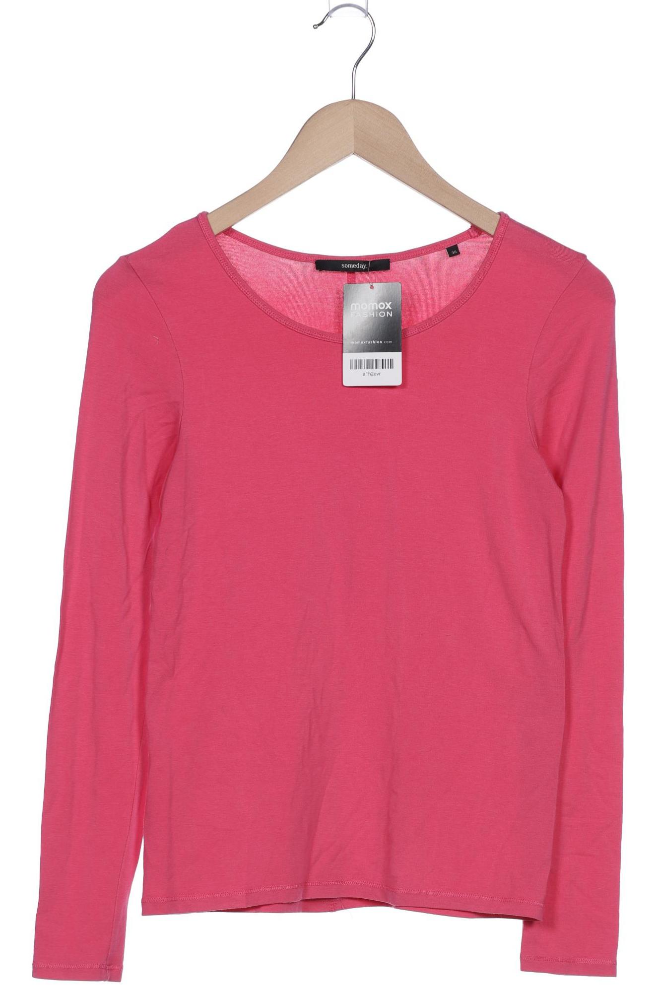

someday. Damen Langarmshirt, pink, Gr. 36