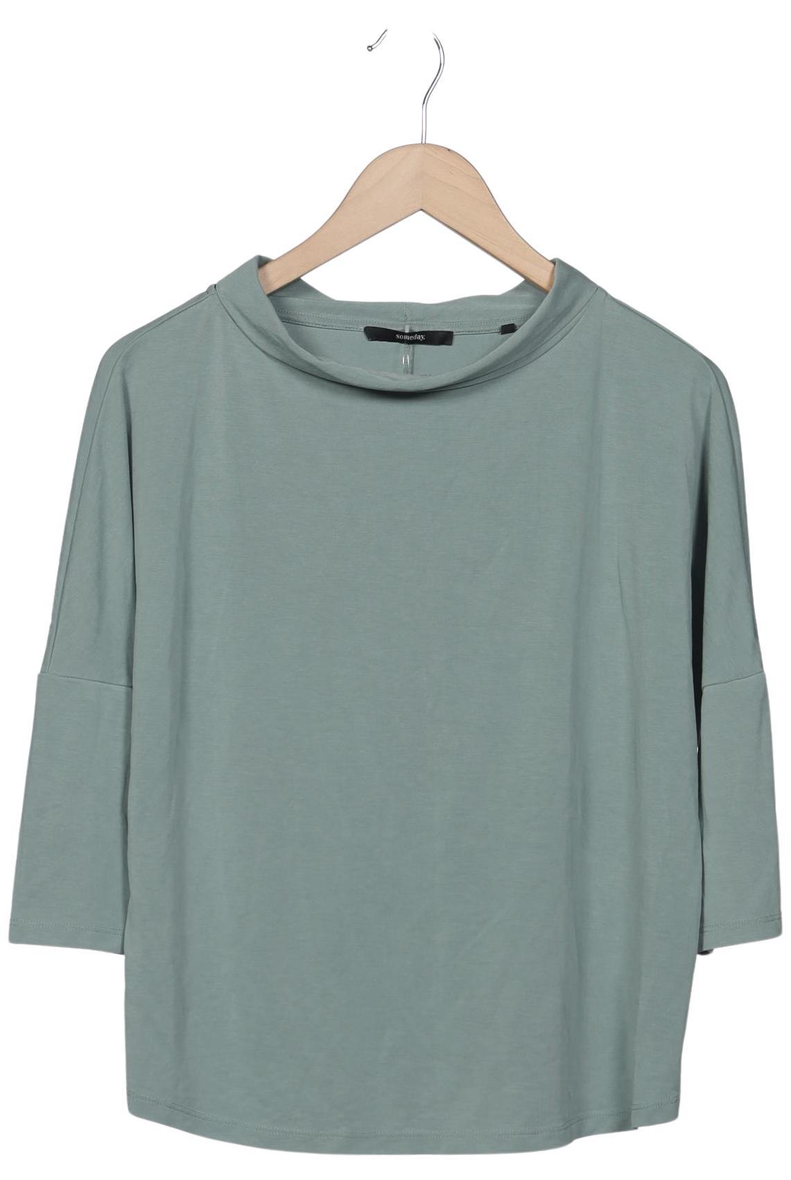 

someday. Damen Langarmshirt, hellgrün, Gr. 38