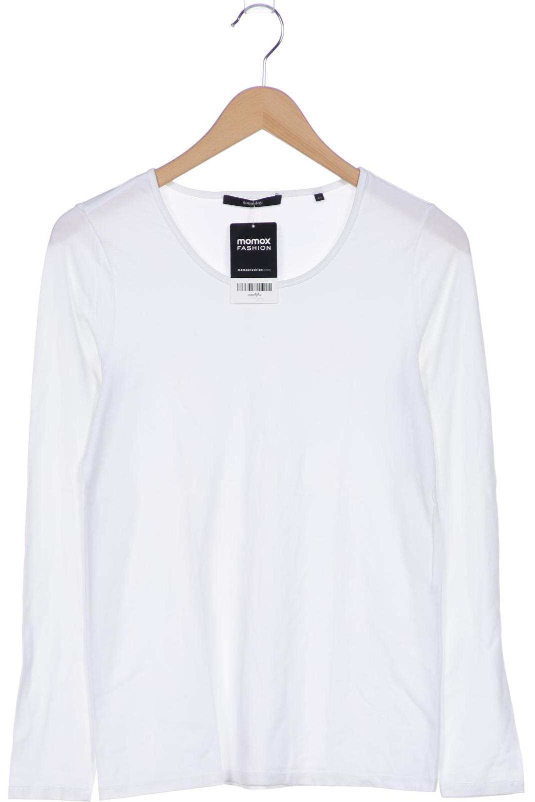 

someday. Damen Langarmshirt, weiß, Gr. 40