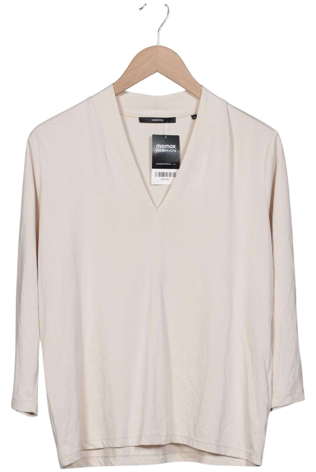 

someday. Damen Langarmshirt, cremeweiß, Gr. 40
