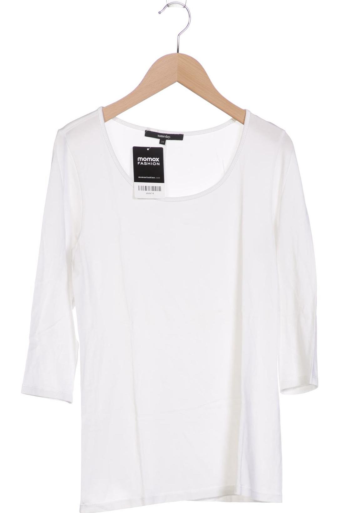 

someday. Damen Langarmshirt, weiß, Gr. 38