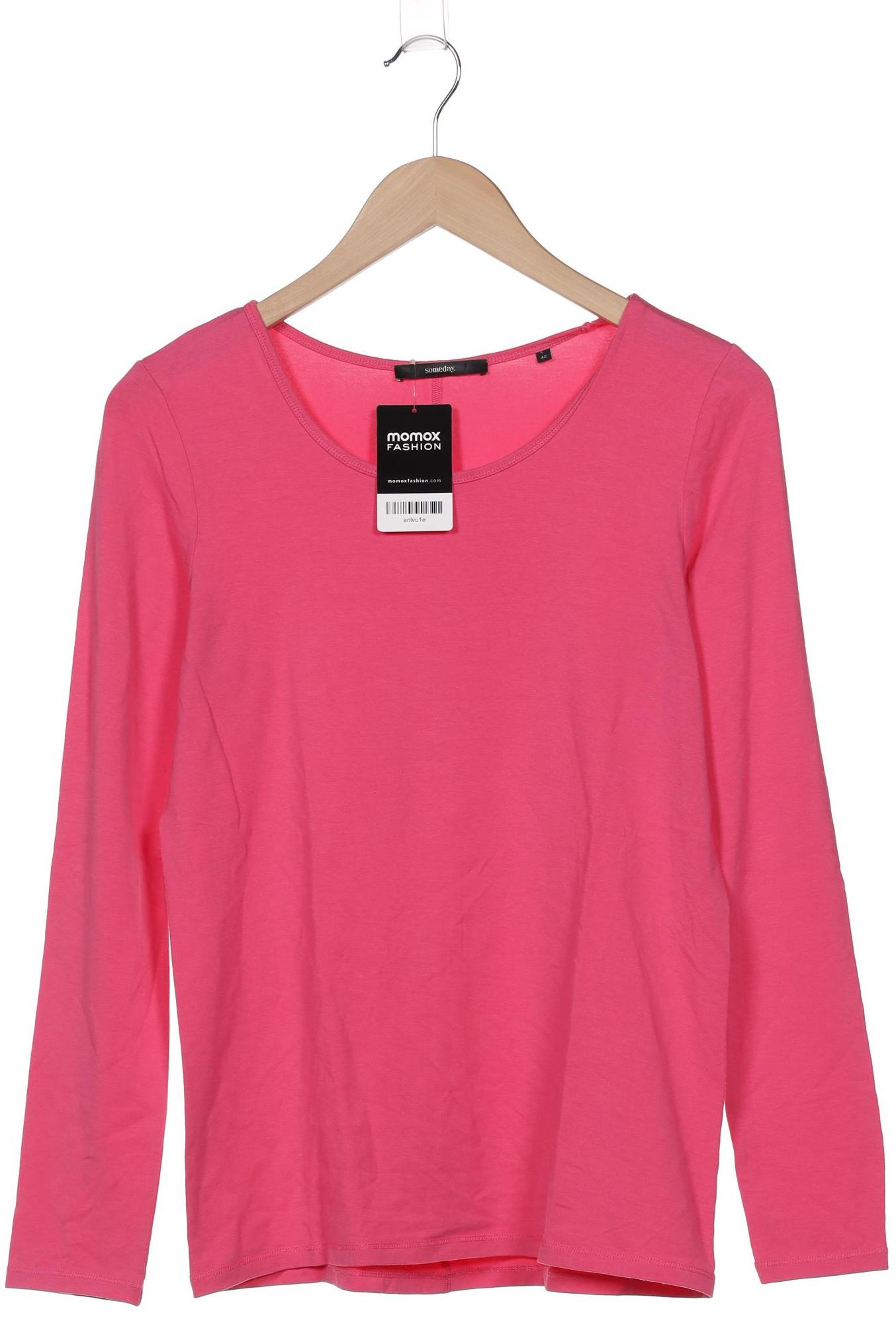 

someday. Damen Langarmshirt, pink, Gr. 42