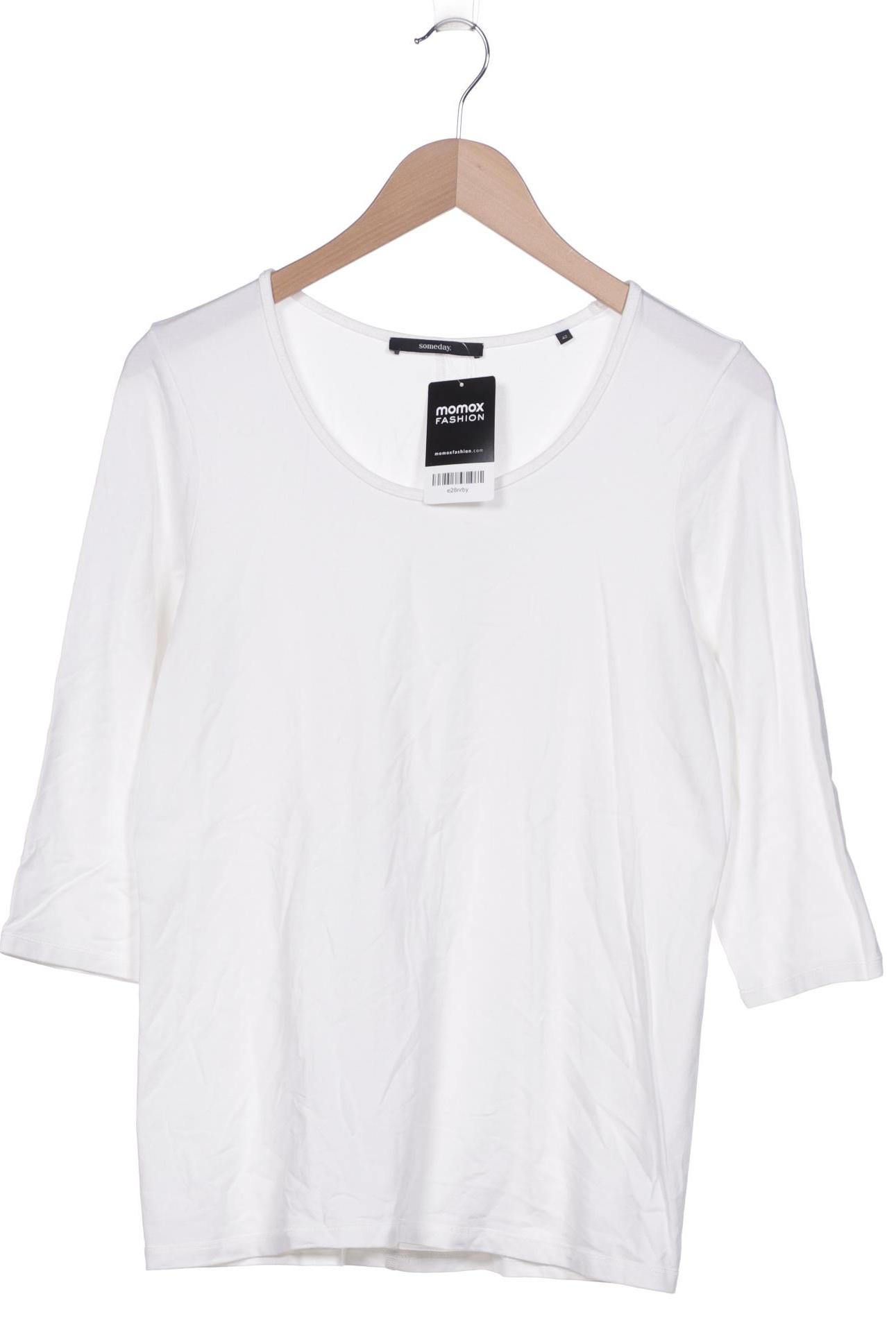 

someday. Damen Langarmshirt, weiß, Gr. 42