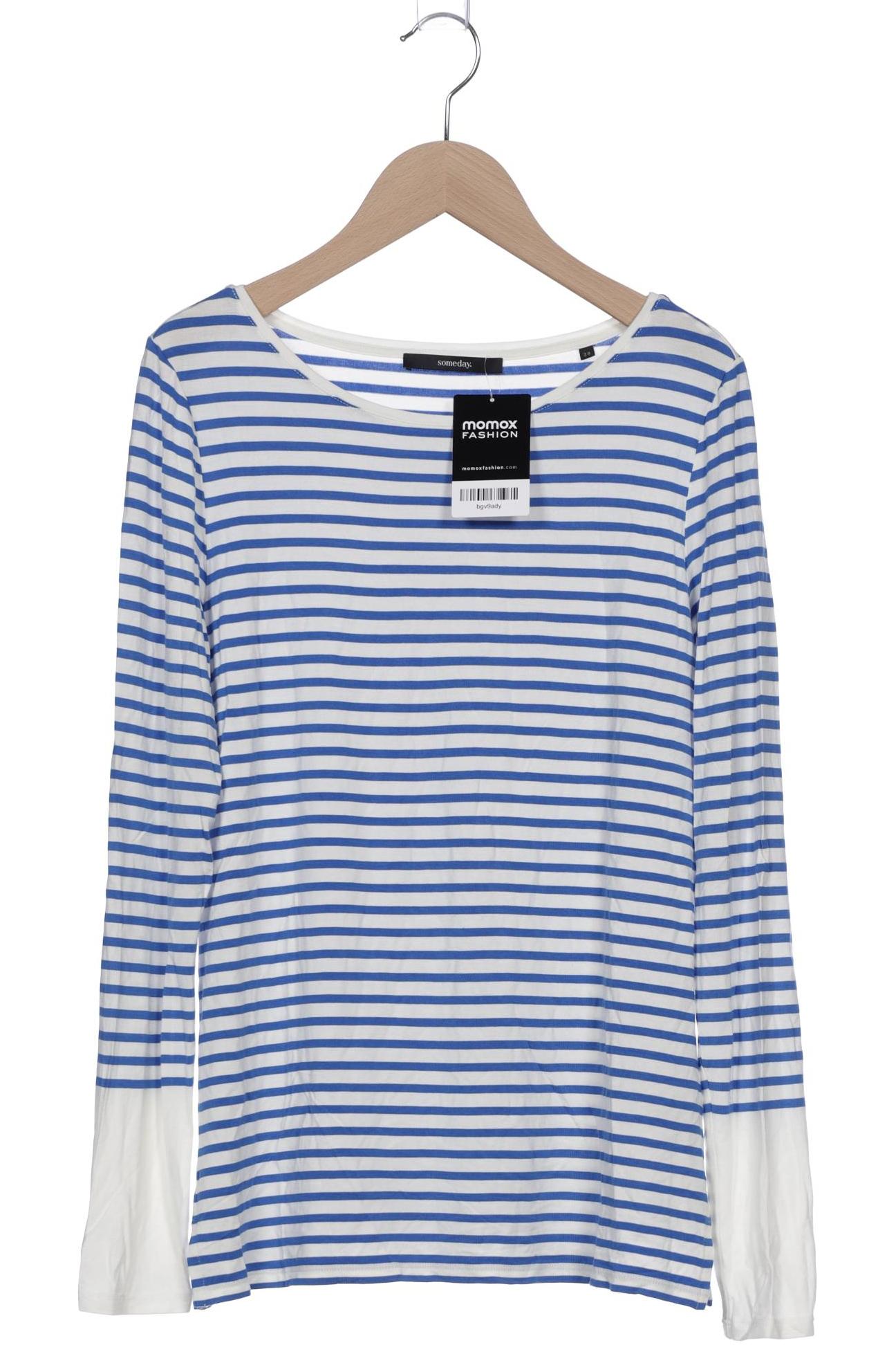 

someday. Damen Langarmshirt, blau