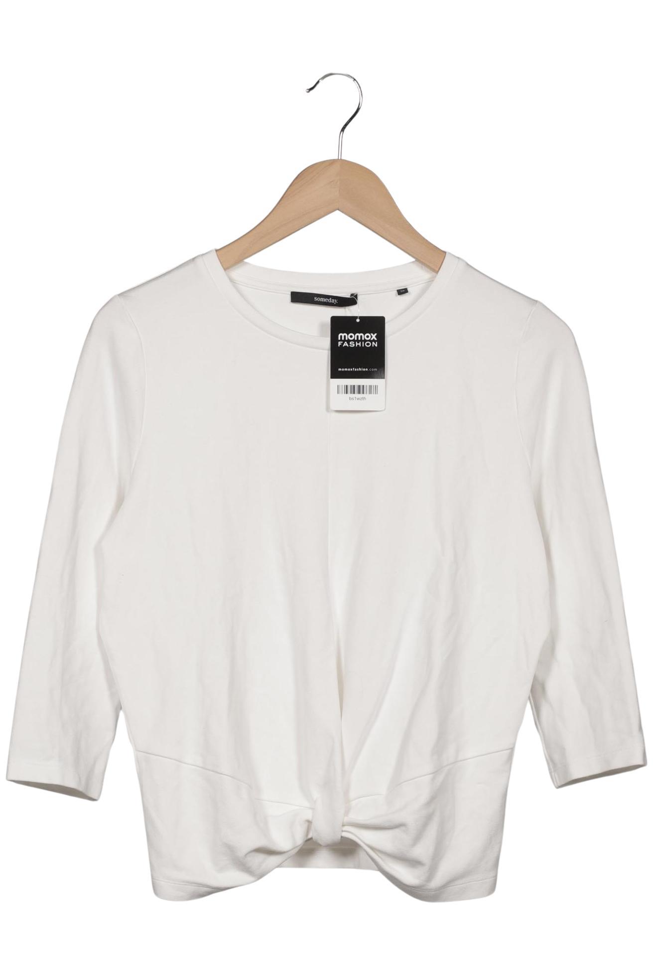 

someday. Damen Langarmshirt, weiß, Gr. 38